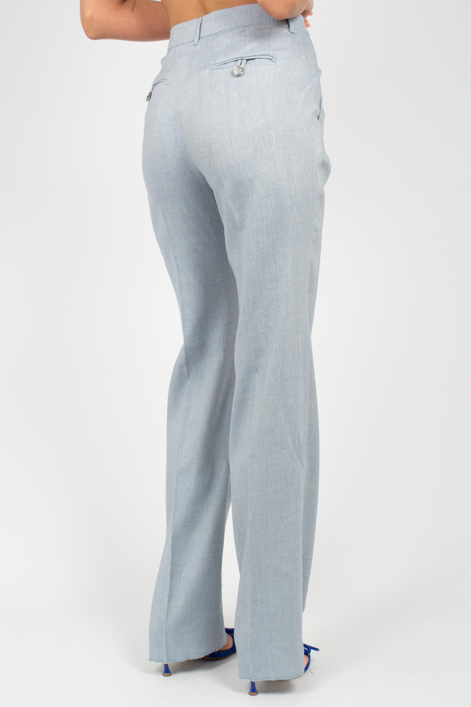 pantalone in misto lino e viscosa 'tartina' TARTINA 003 MARELLA 