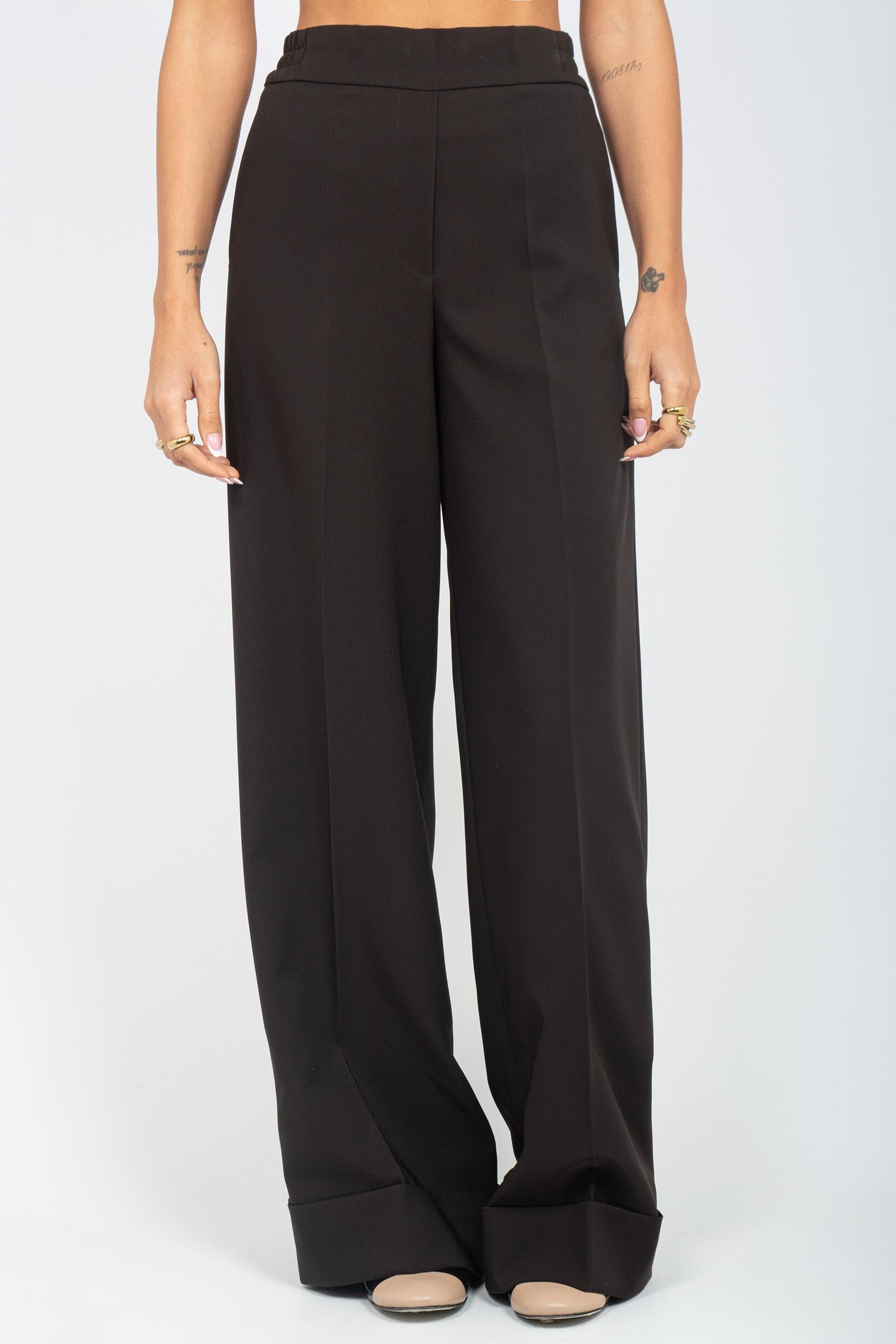 pantalone ampio in cadis 61912 20 D.EXTERIOR 