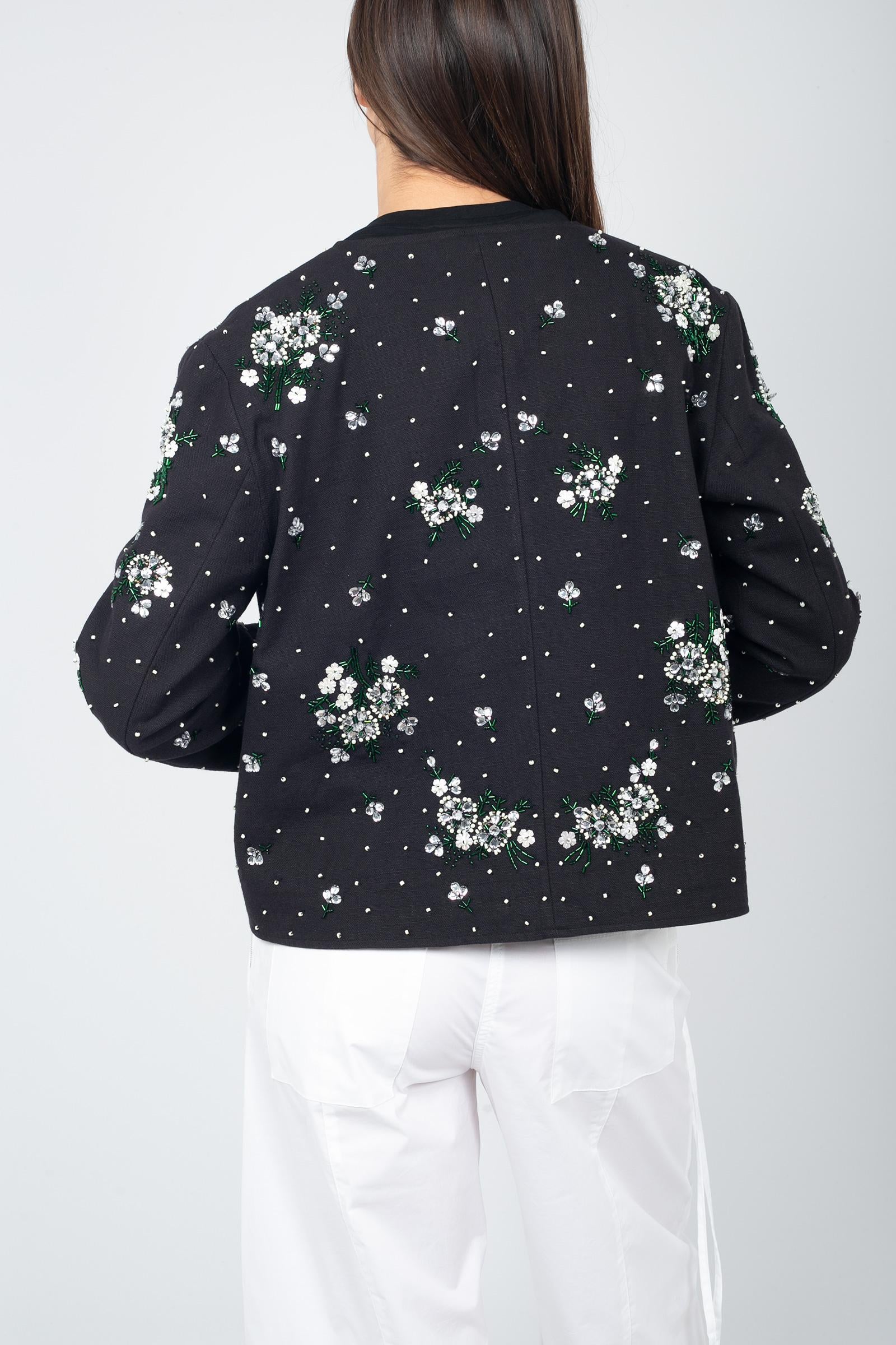 giacca in cotone ricamato GI089050520258 999 SEVENTY 