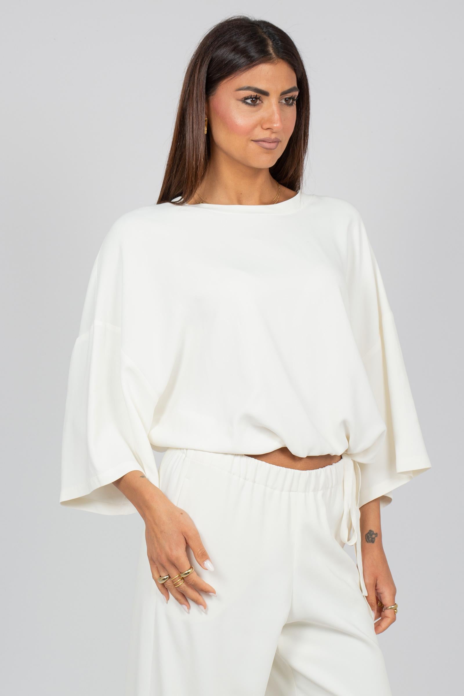 camicia in cadi di viscosa CA1522460206 002 SEVENTY 