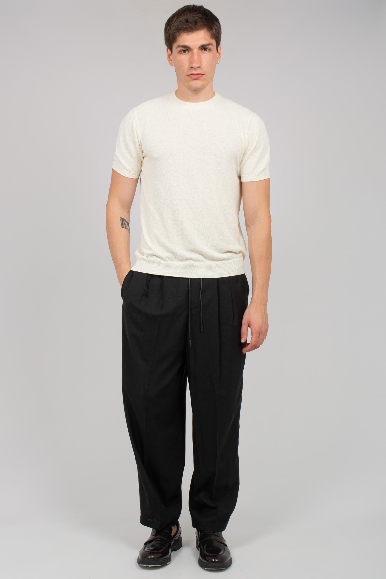 jogger in misto cotone 'wide fit' COASWDZB00KLT ZI560990 PT TORINO 