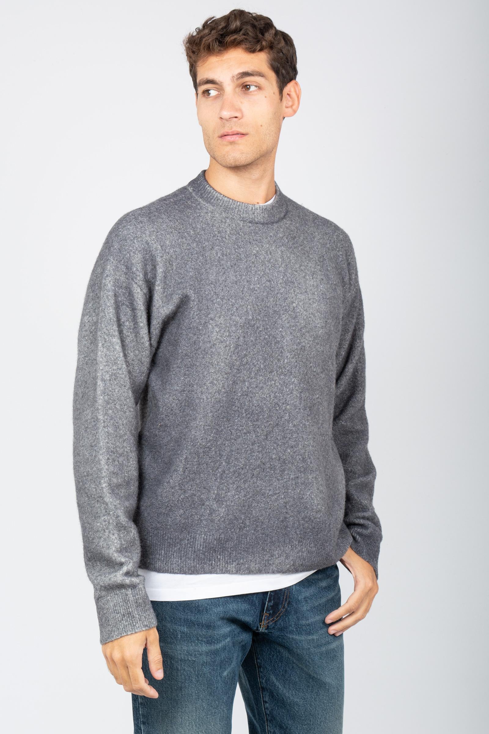 girocollo in misto lana spray texture AMU039CQ22XXXX C0052 AMISH 
