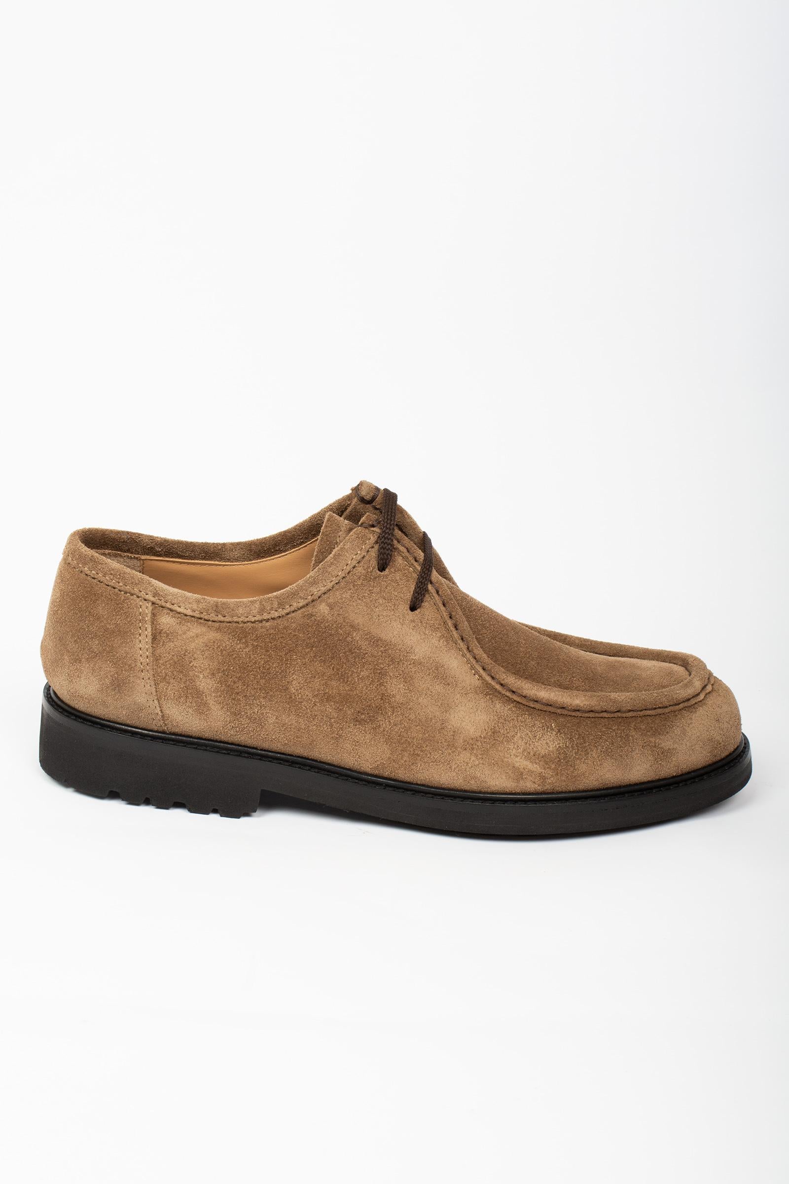 polacchino in camoscio 28906FLORENCE TABACCO LO.WHITE 