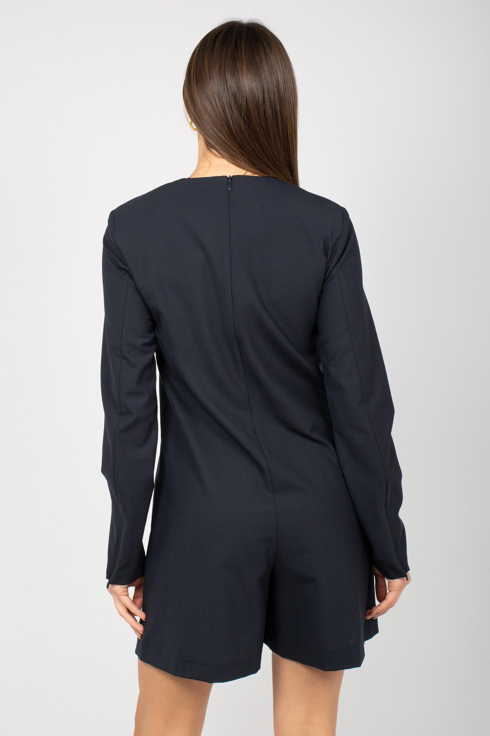 tuta corta in fresco lana 'isa' Y5WI07 K92 SEMICOUTURE 