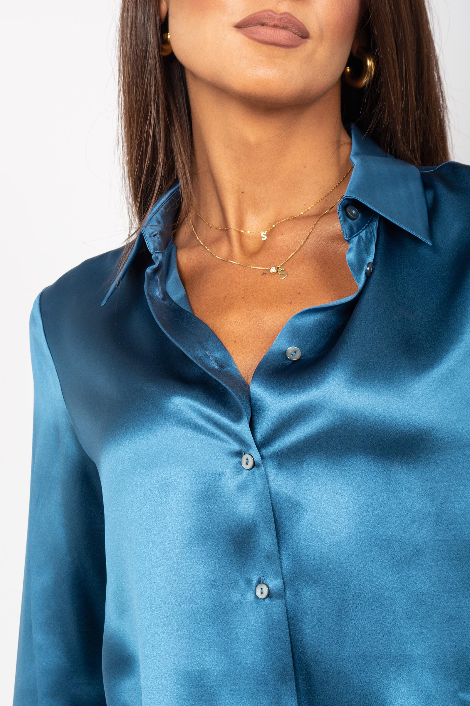 camicia in seta 5085R002964N F4 DIANA GALLESI 