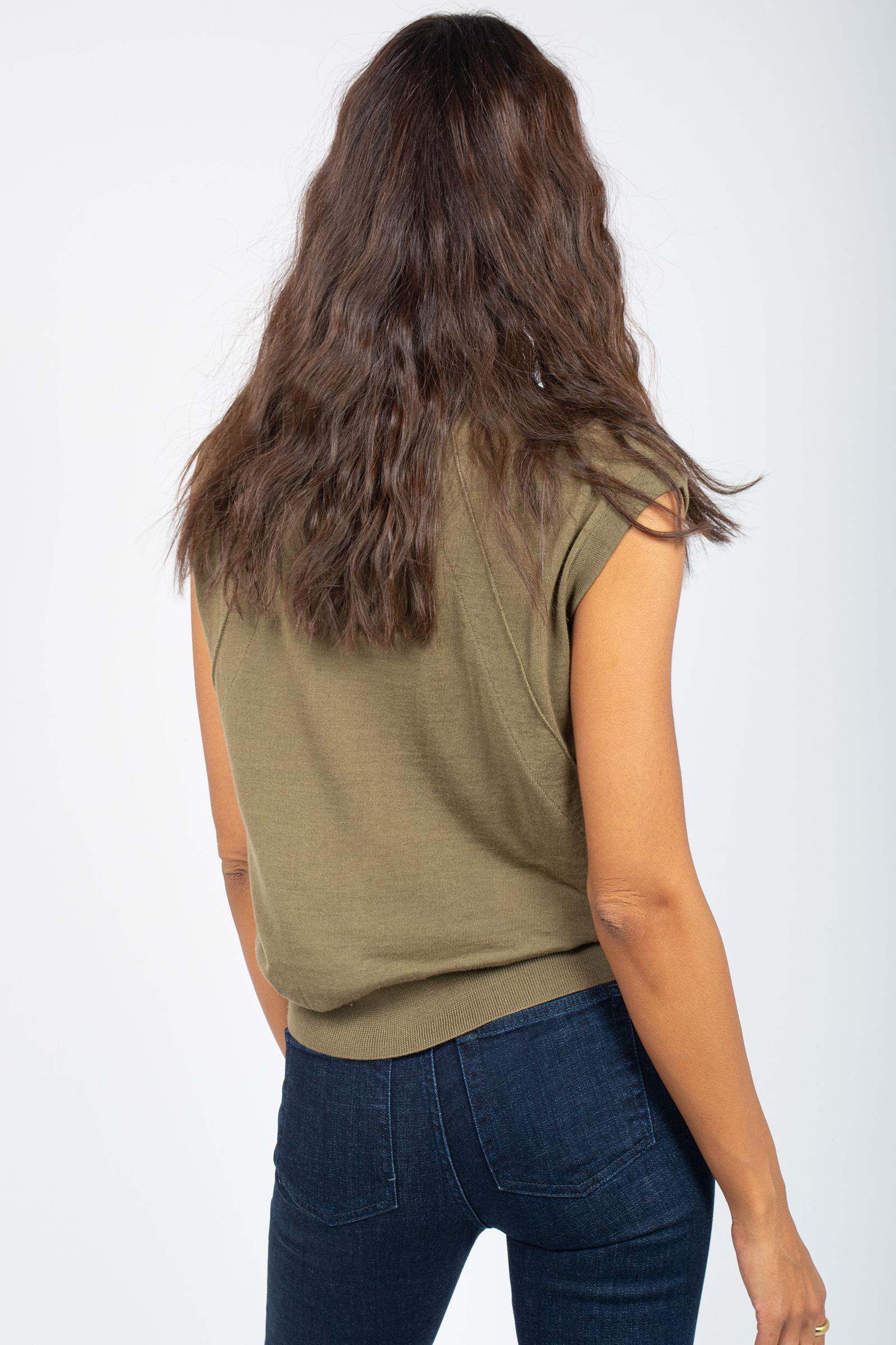 gilet in lana 'brigida' Y5WC54 S34 SEMICOUTURE 