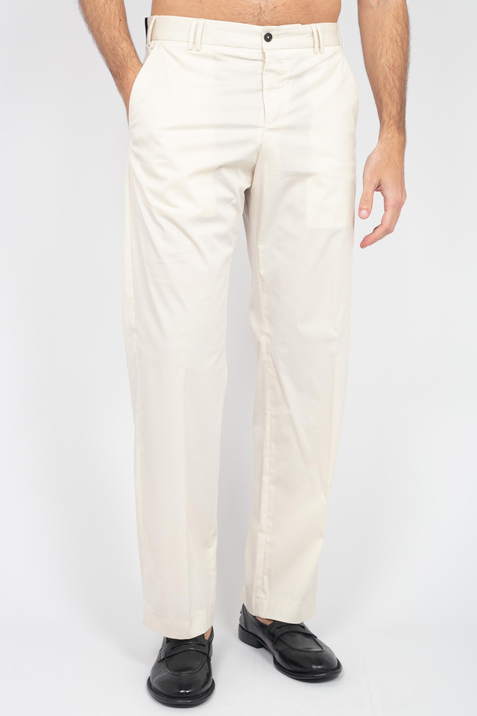 pantalone in lino e cotone 'michael' C0ASJDB00REW VD050010 PT TORINO 