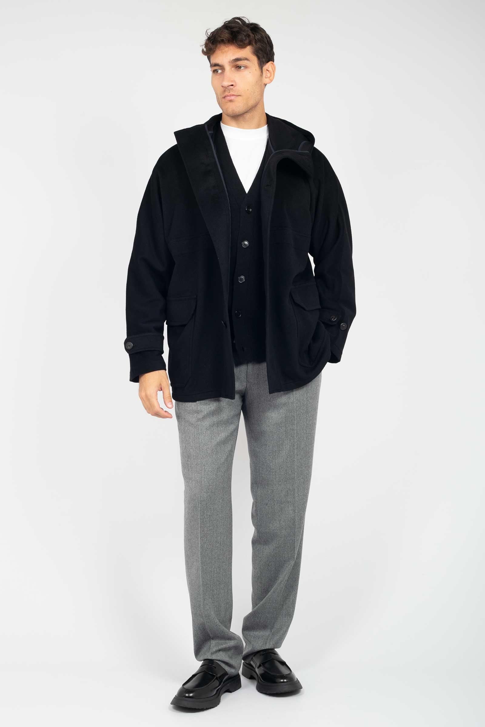 giacca oversize in cashmere KOVERG4703 199 THE GIGI 