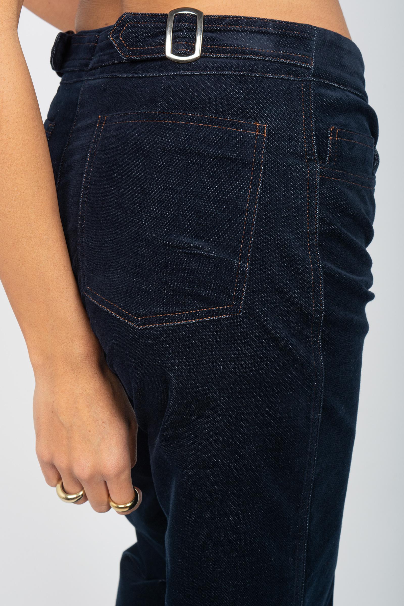 pantalone in denim di velluto 61773 22 D.EXTERIOR 