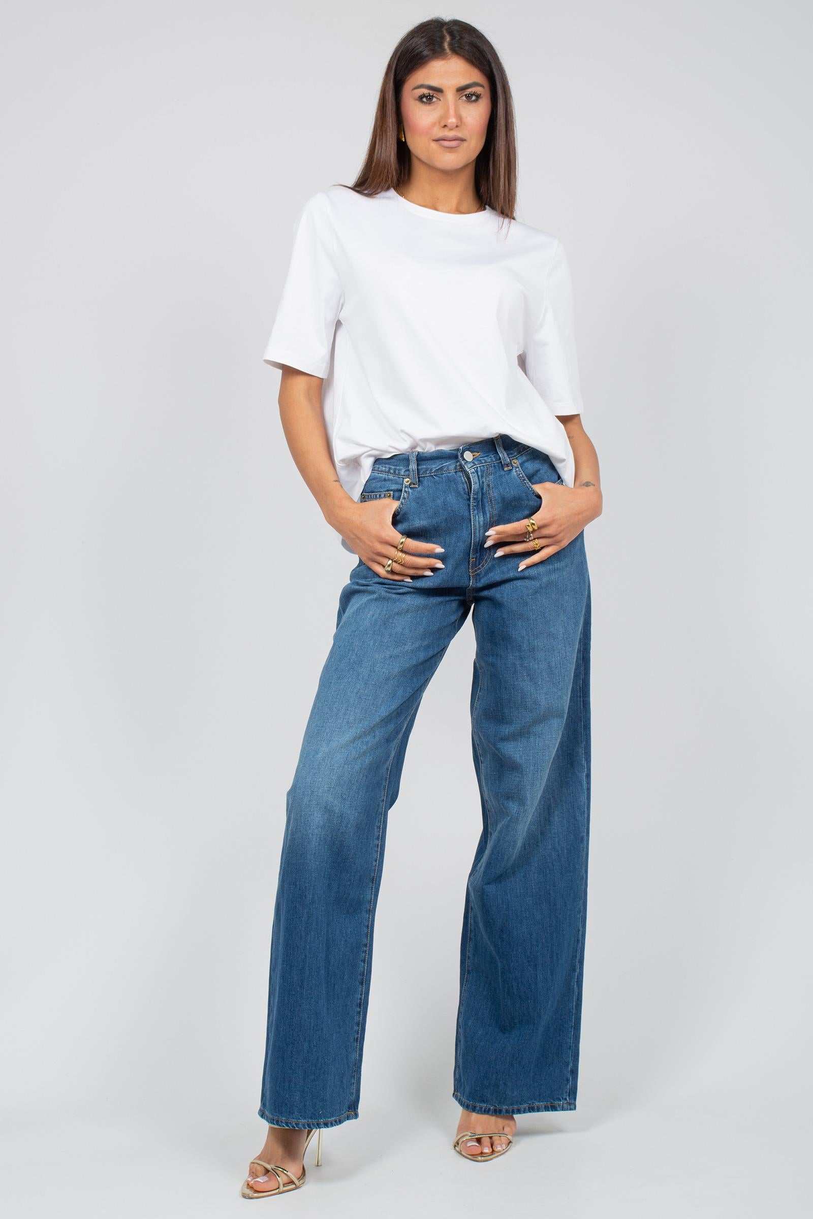 denim in cotone e lino 'carmen' CARMEN2412D0059 QB SIVIGLIA 