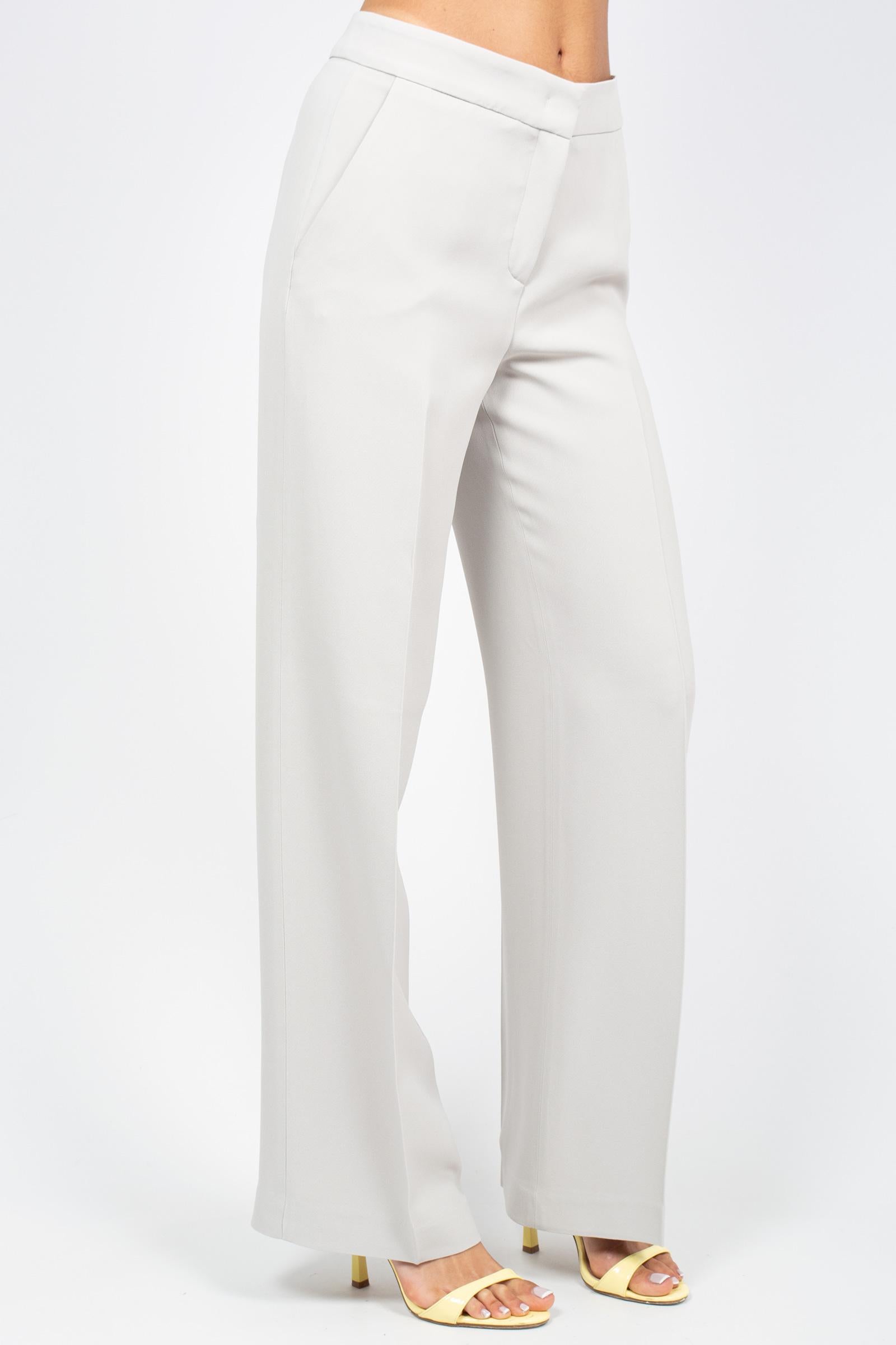 pantalone in misto viscosa P26M976MB PERLA VIA MASINI 80 
