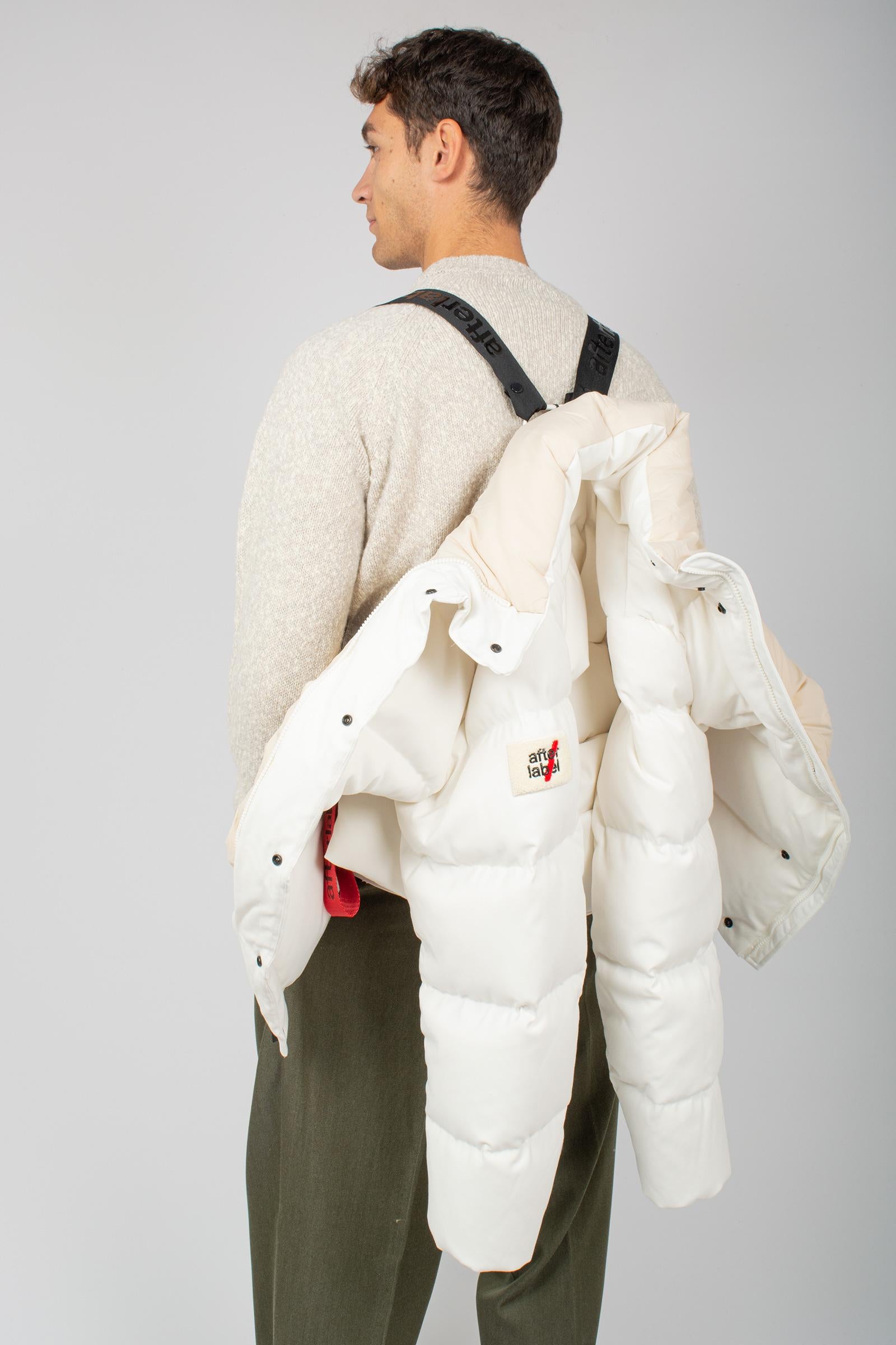 piumino in piuma d'oca 'chamonix' W5AA00030 010 AFTERLABEL 