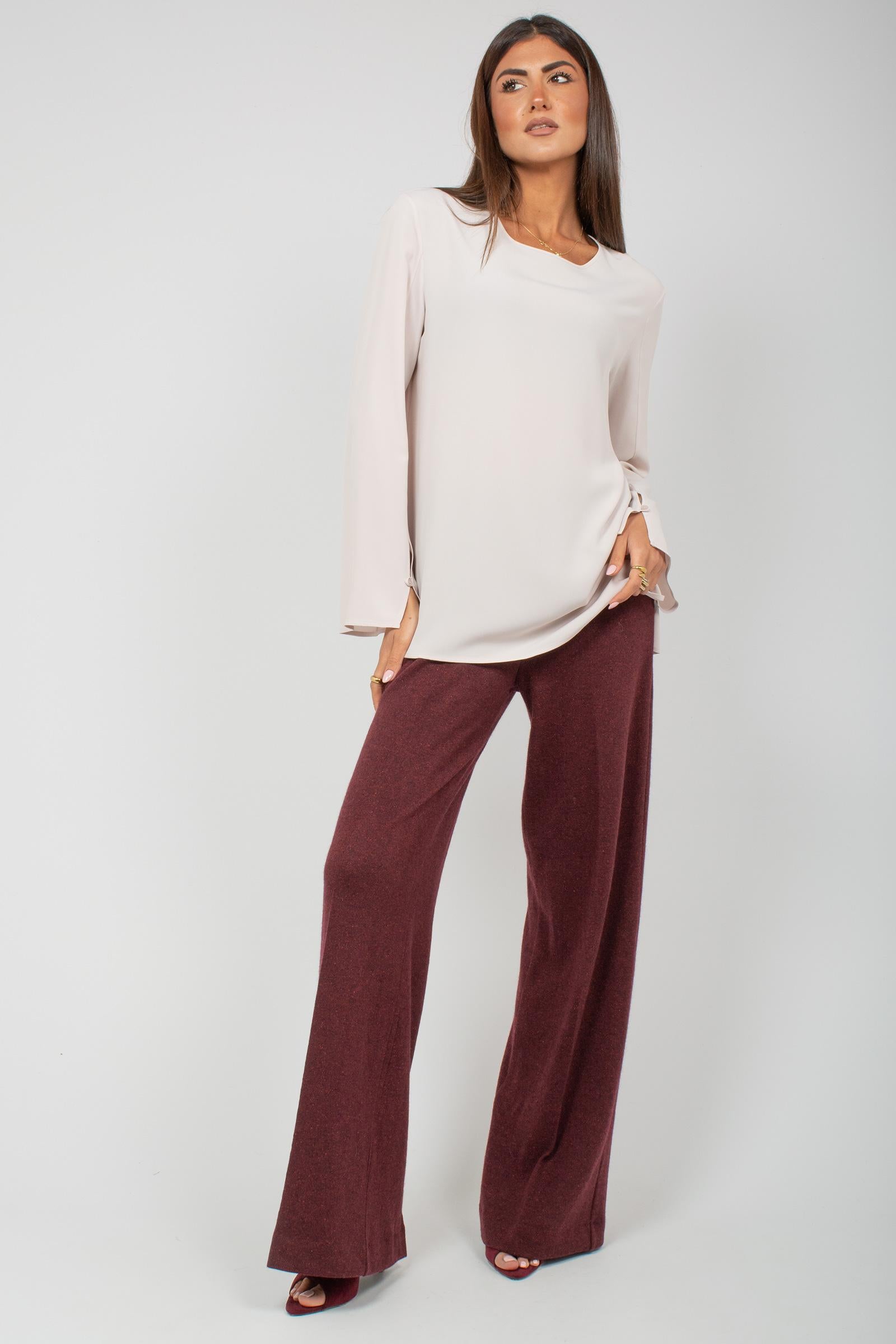 blusa in misto seta 66020 2733 LE TRICOT - Perugia 