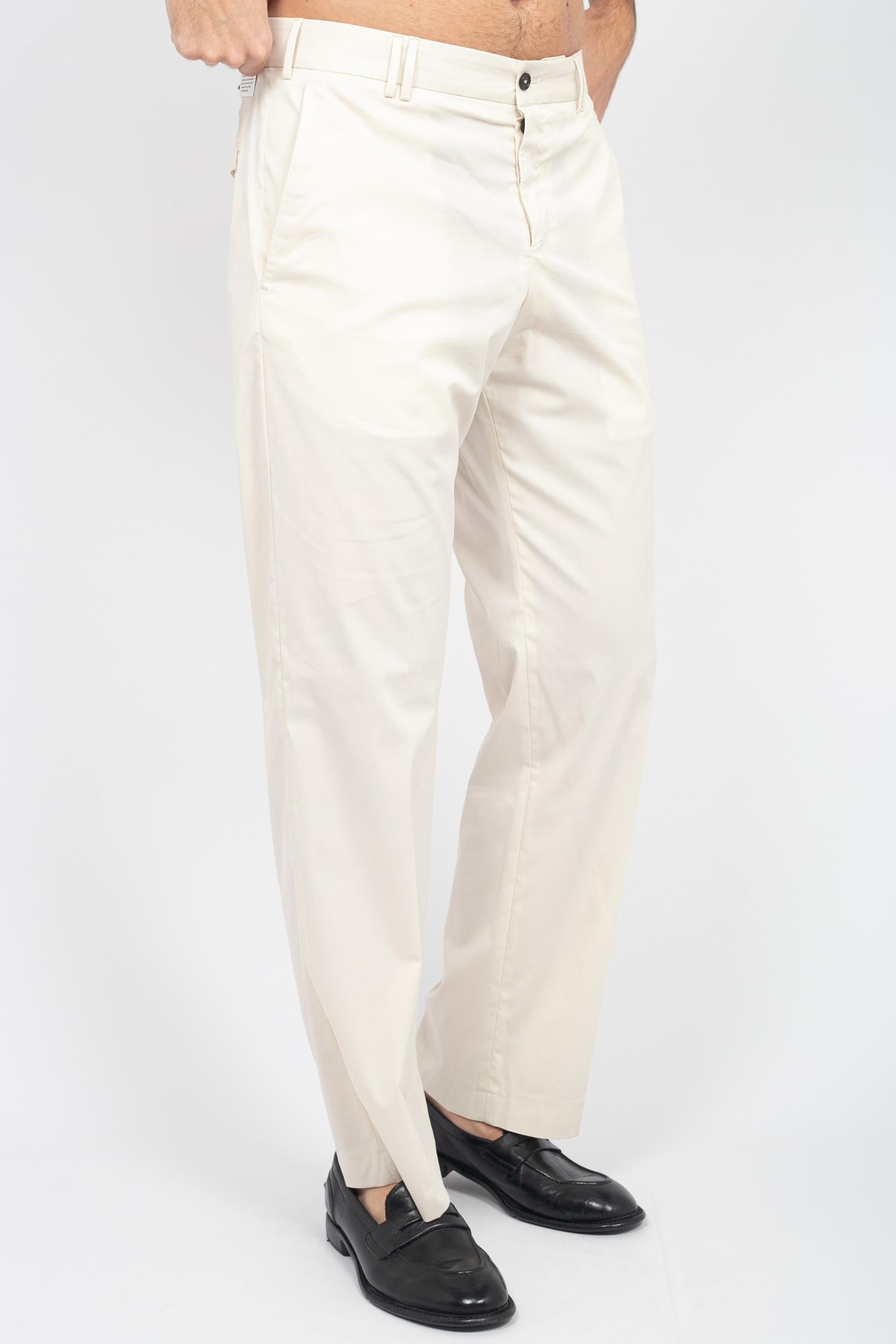 pantalone in lino e cotone 'michael' C0ASJDB00REW VD050010 PT TORINO 
