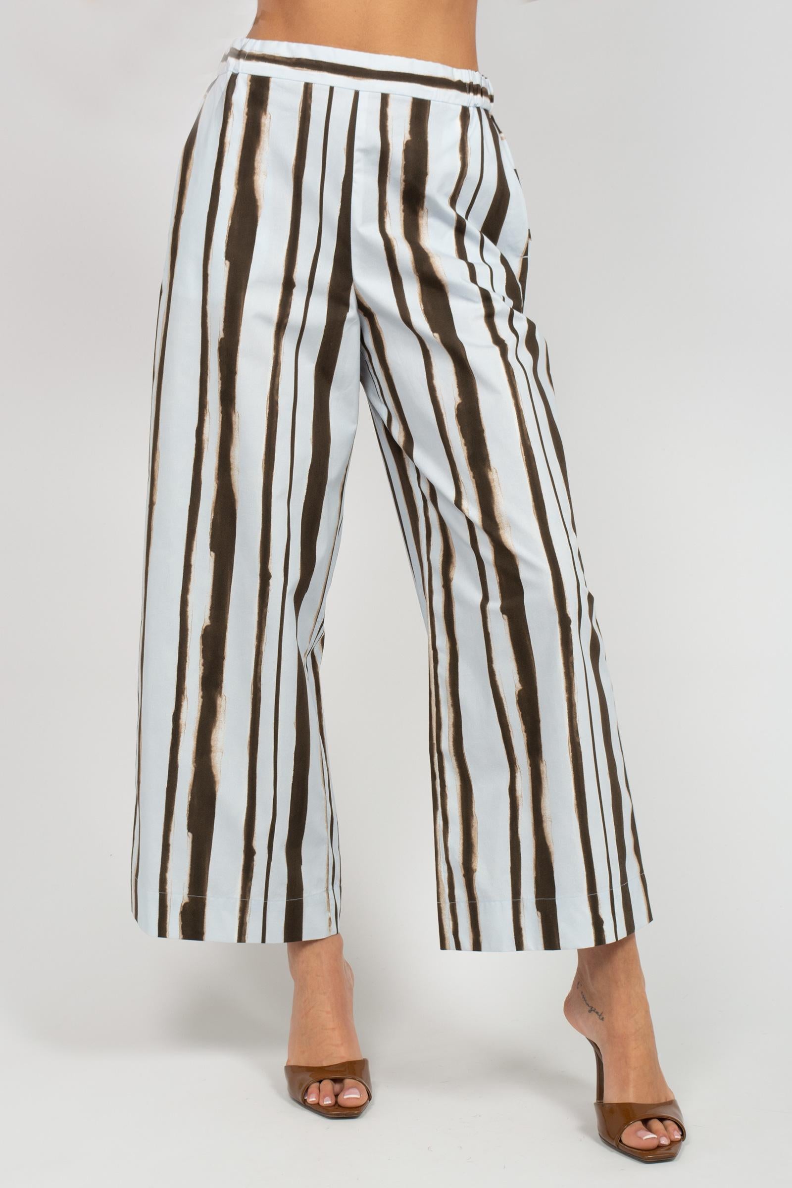 Pantalone in cotone stampato 'pelota' 2616131038600 004 MM - MAX MARA 