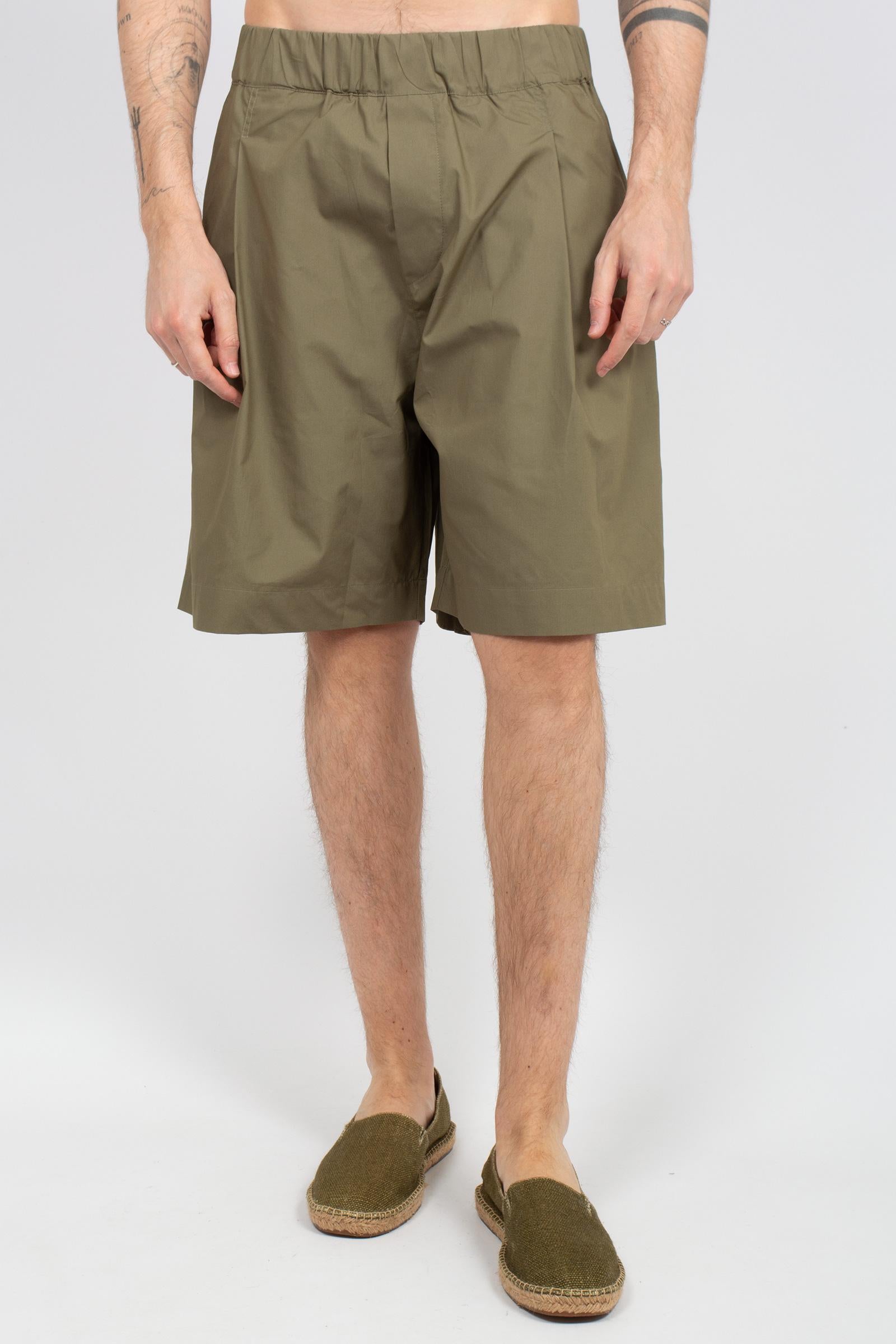 shorts in popeline di cotone S6PKMABE005 084 A PAPER KID 