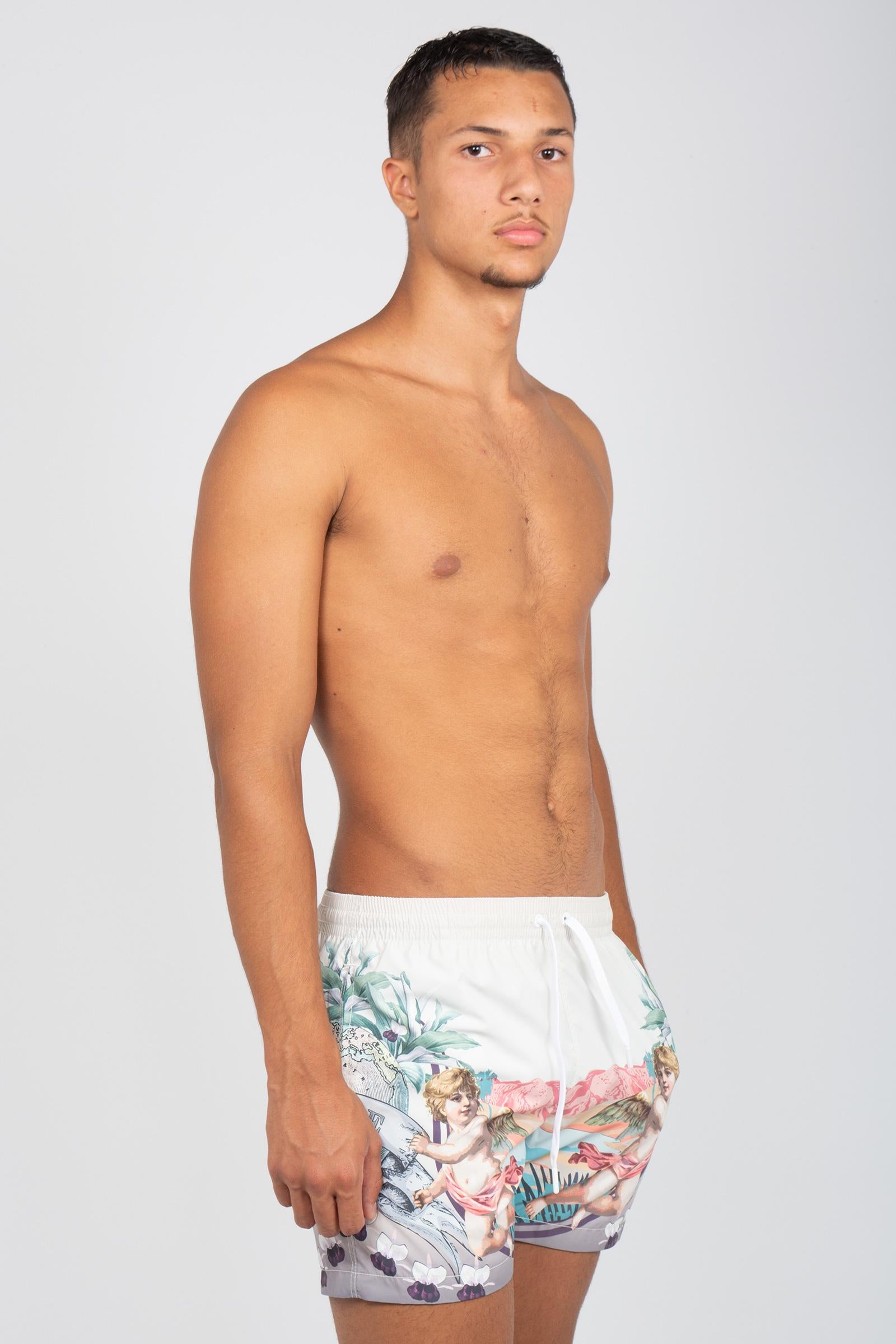 boxer mare stampato 'saint vincent' SVNPRINT25 ANGEL MOVE BEACHWARE 