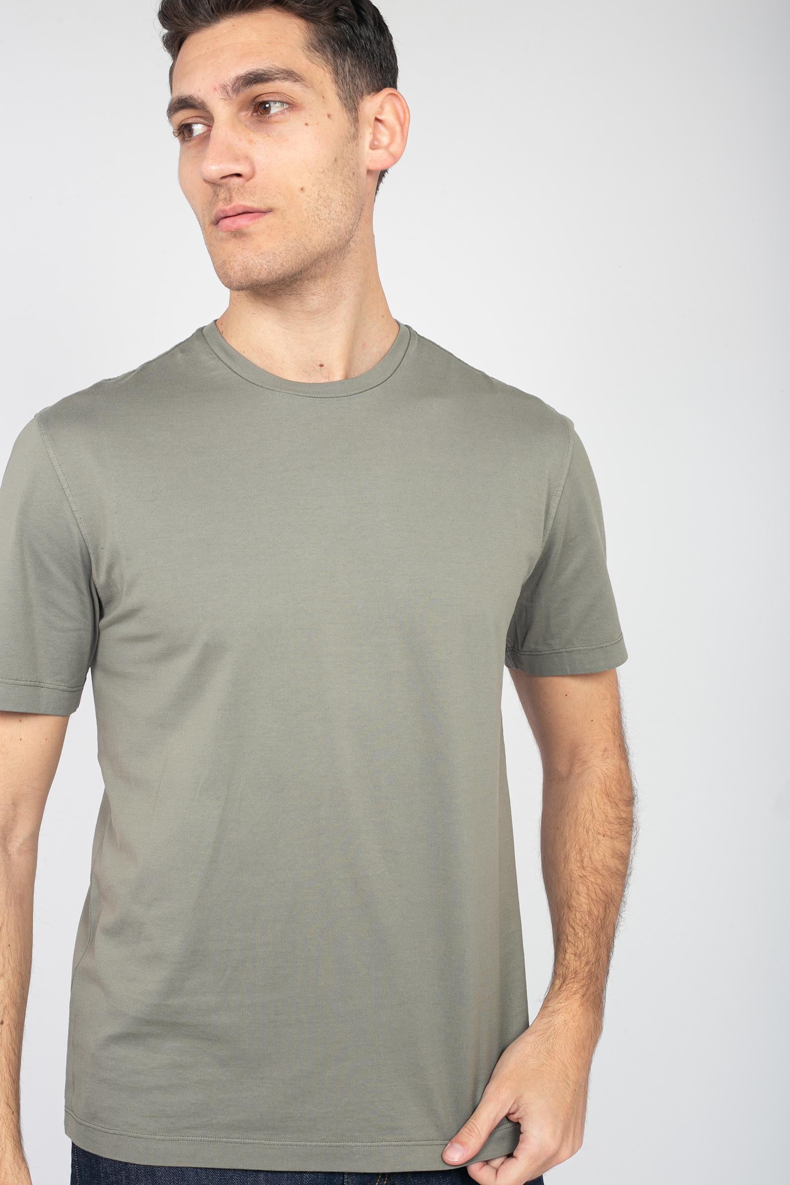 t-shirt regular in cotone RB51021 24 ROBERTO COLLINA 
