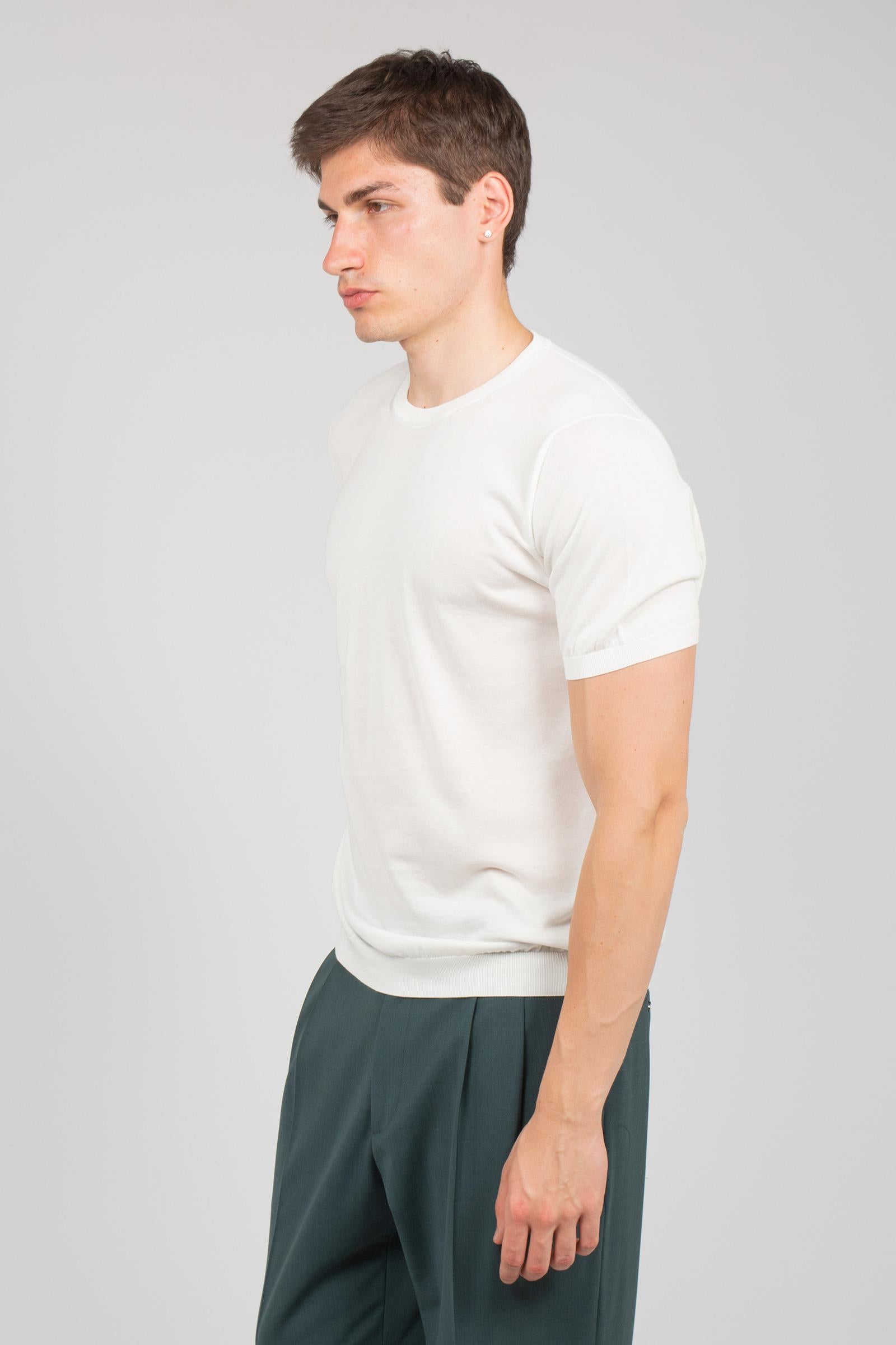 t-shirt in cotone rasato D0GN100 120 DRUMOHR 