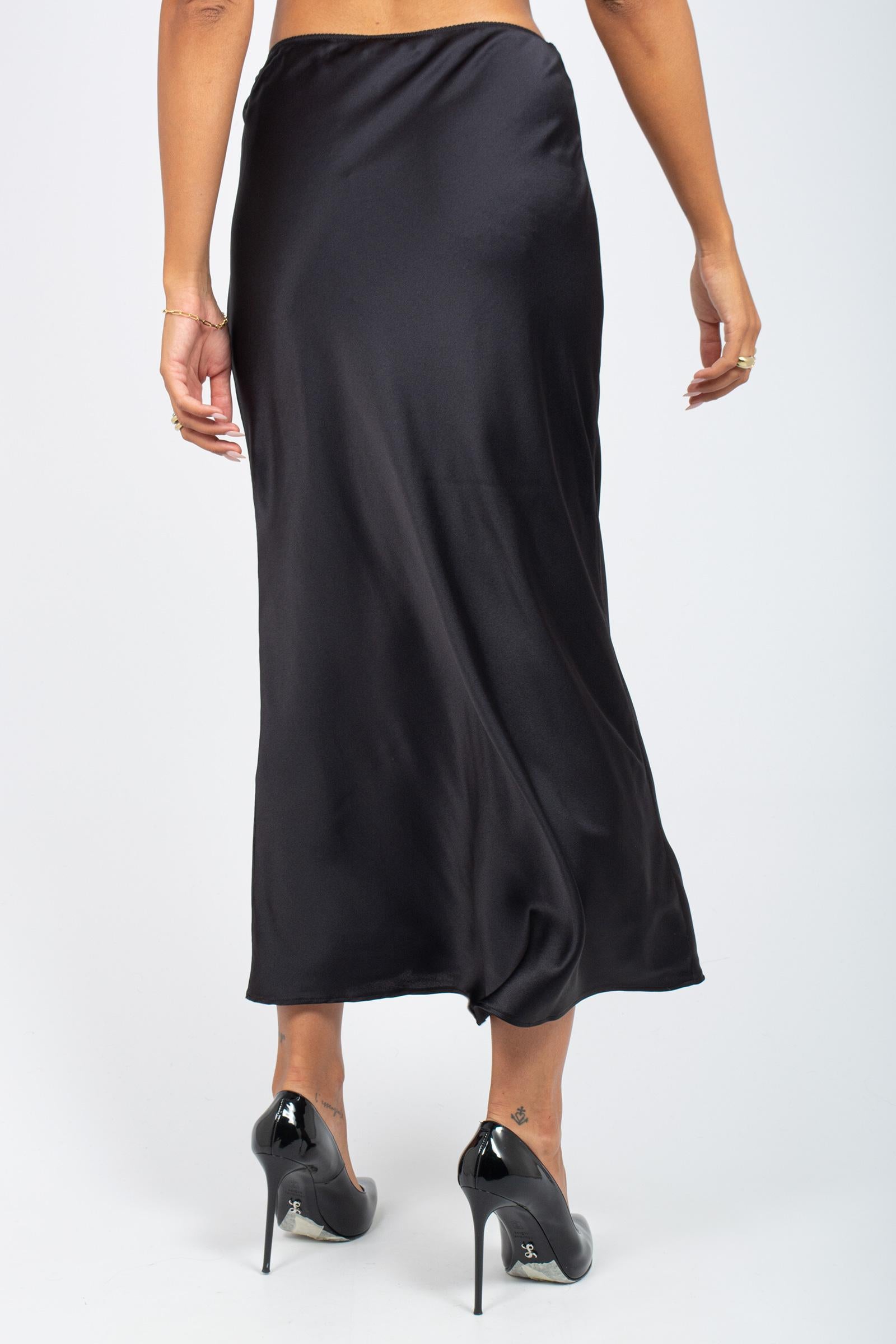 gonna in seta stretch 253F55065 09 ROBERTO COLLINA 