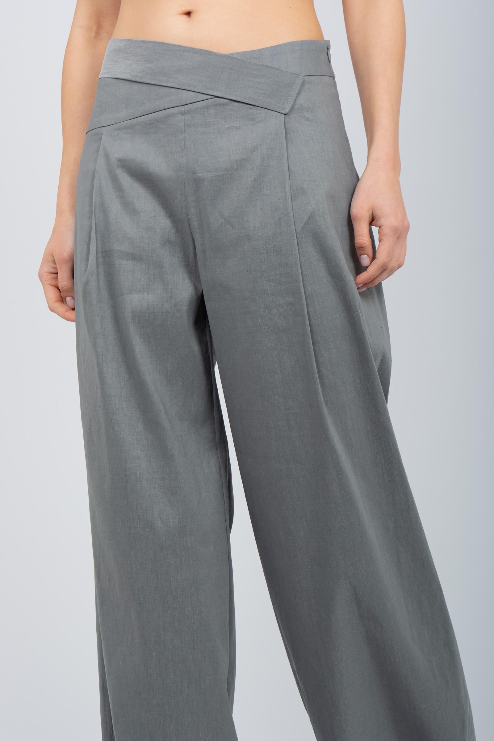 pantalone in lino delave 60723 13 D.EXTERIOR 