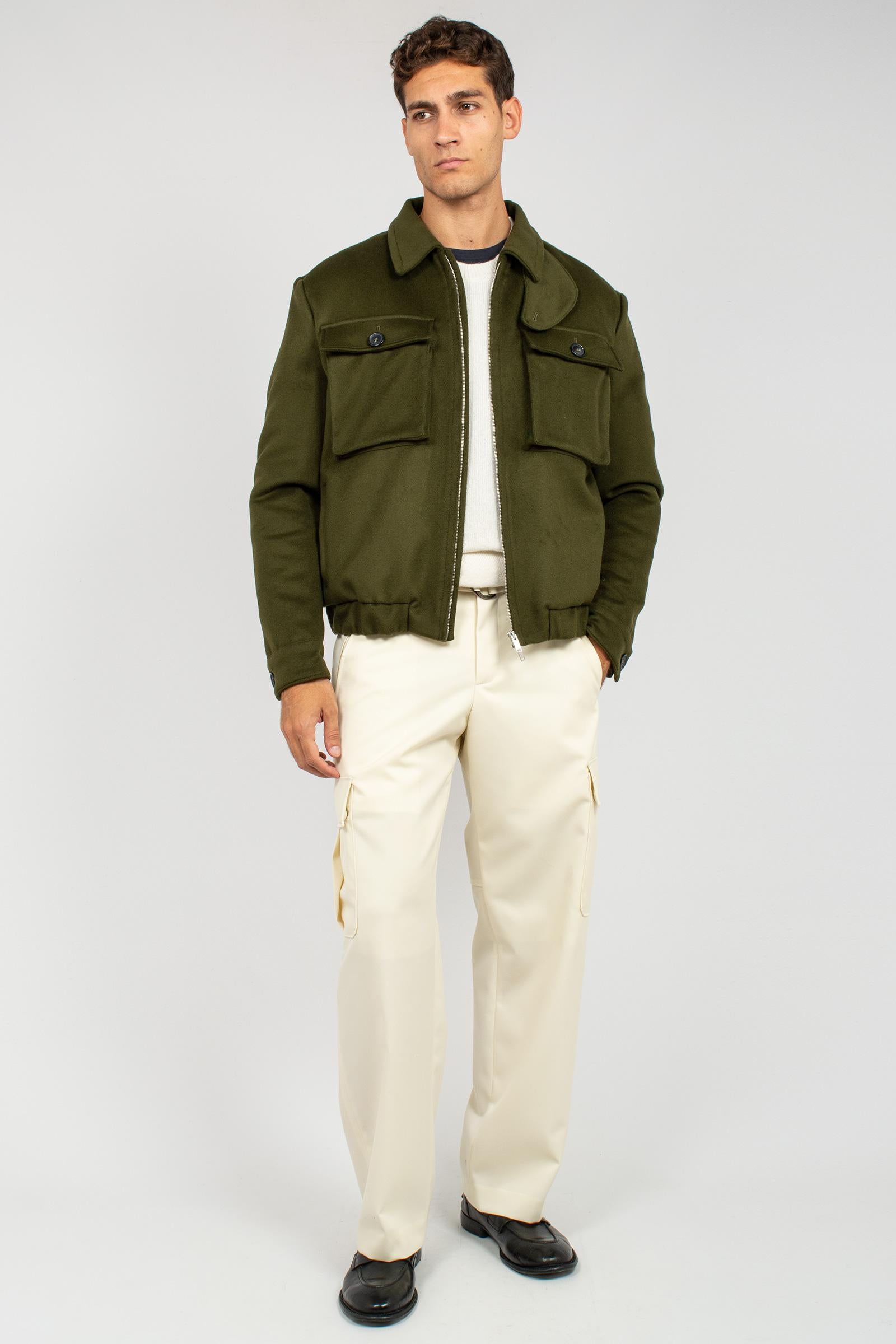 bomber in panno di lana TL2FBK110TOR LB060445 PT TORINO 