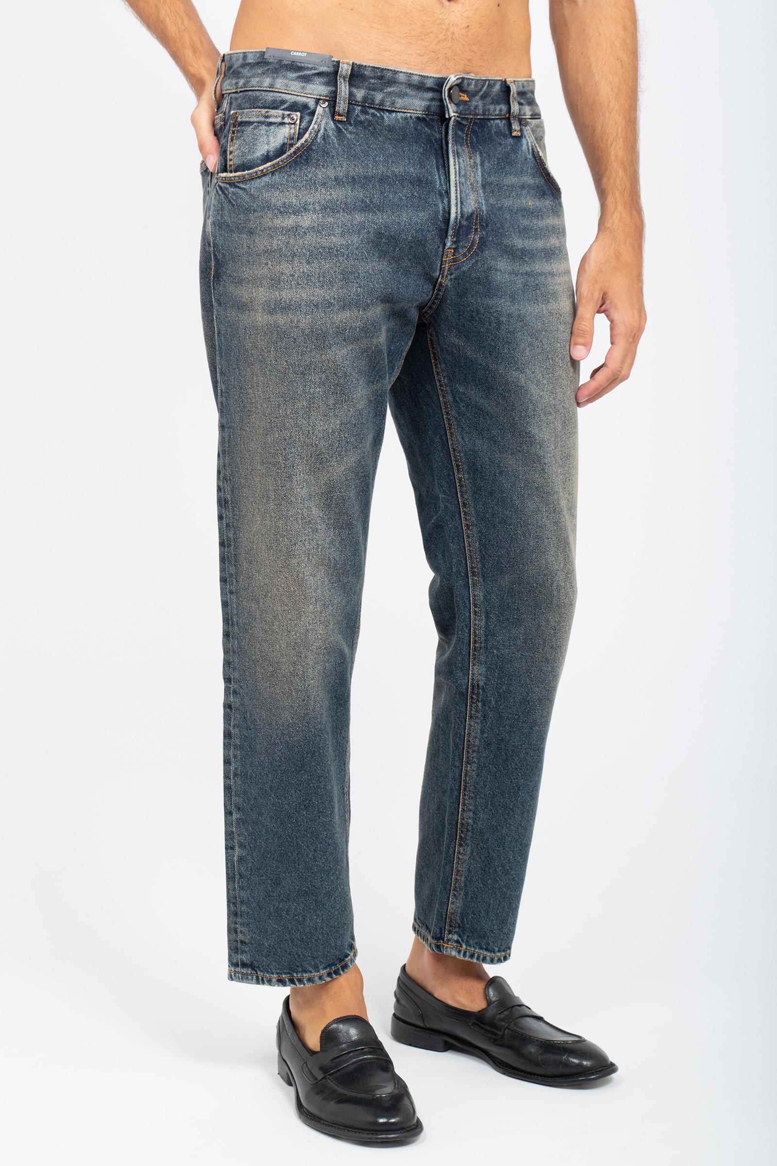 denim in cotone 'carrot' C5RP05B0 AW0210MN32 PT TORINO DENIM 