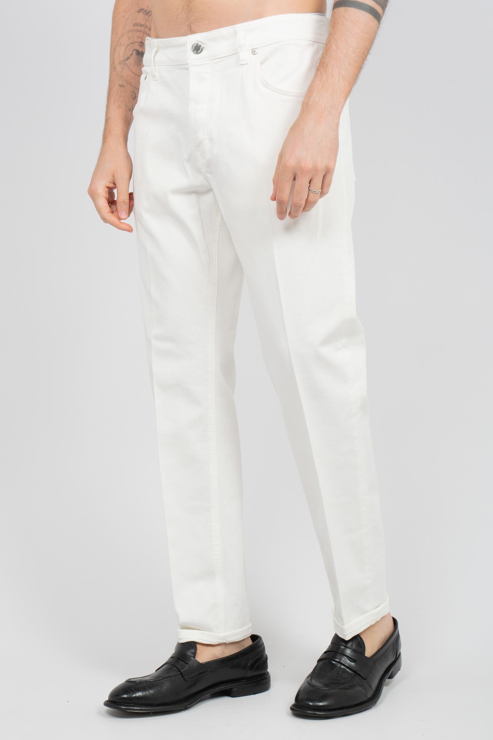 jeans in bull di cotone stretch 'raggae fit' C5TP05B0 OA14T0Y018 PT TORINO DENIM 