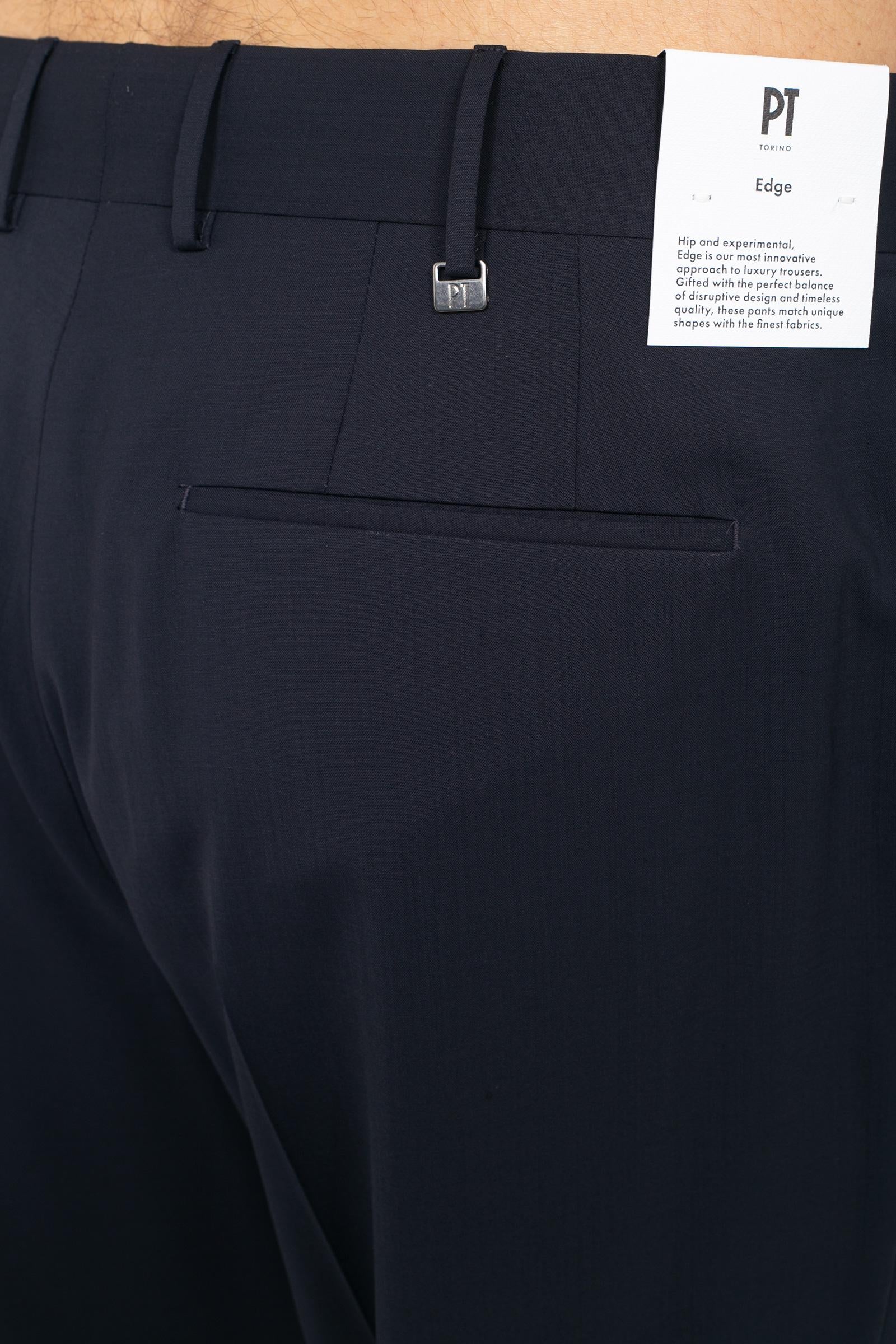 pantalone in lana super100s &#39;quindici&#39; C0ASX5ZA0FWD ZI560370 PT TORINO 