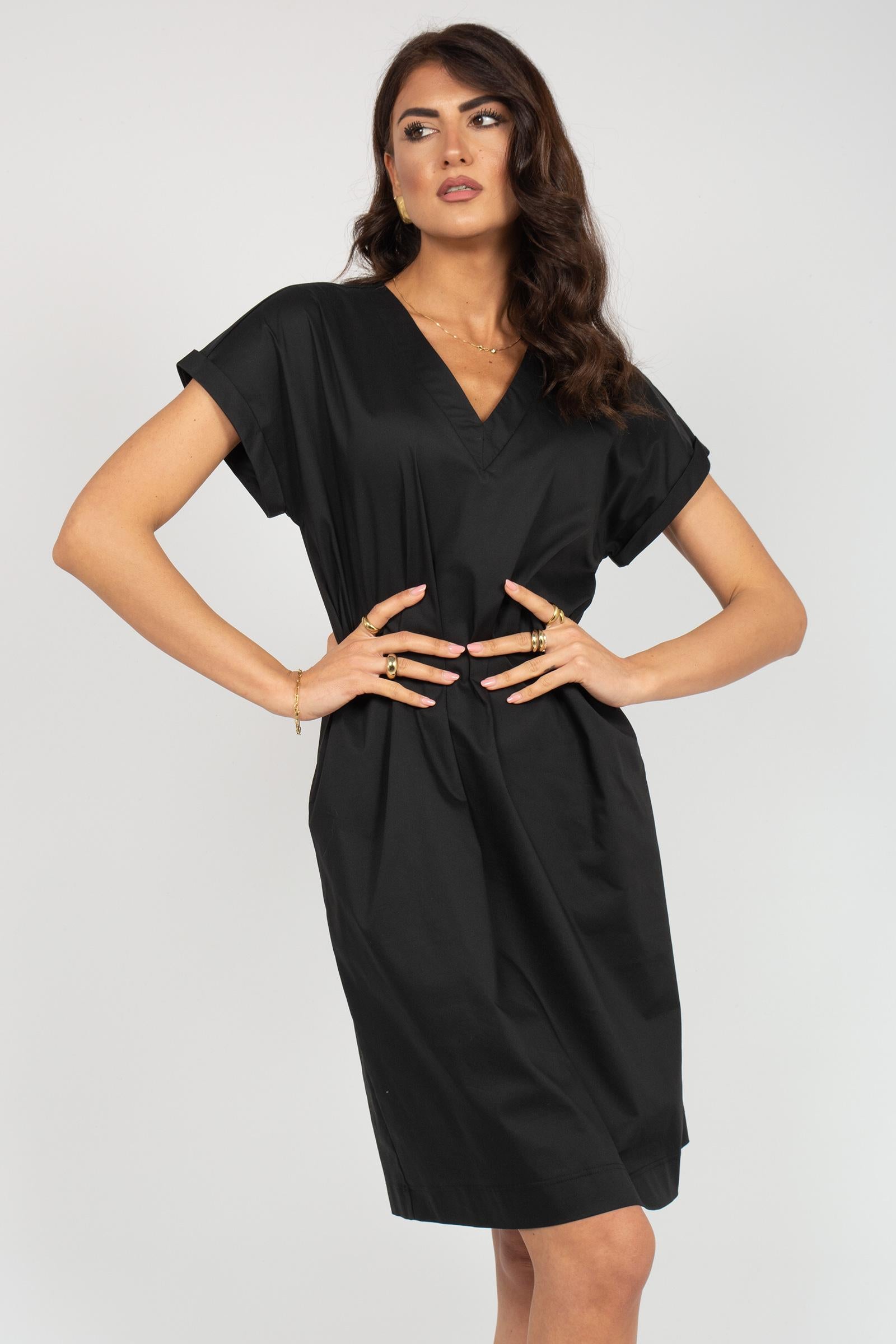 abito in cotone stretch 7045R004987N 33 DIANA GALLESI 