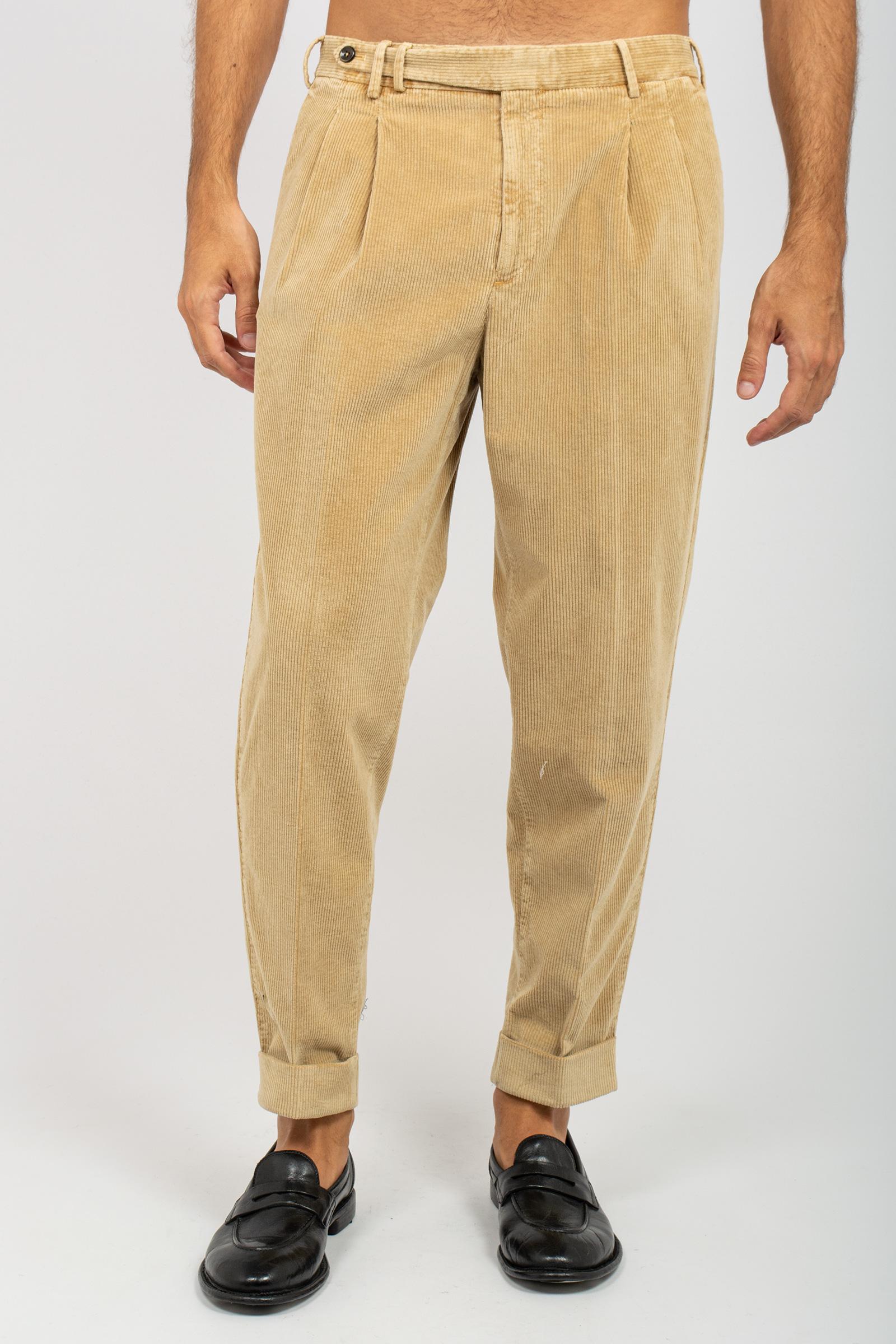 pantalone in velluto 'carrot' COZTCLZB0CL1 TU87N845 PT TORINO 