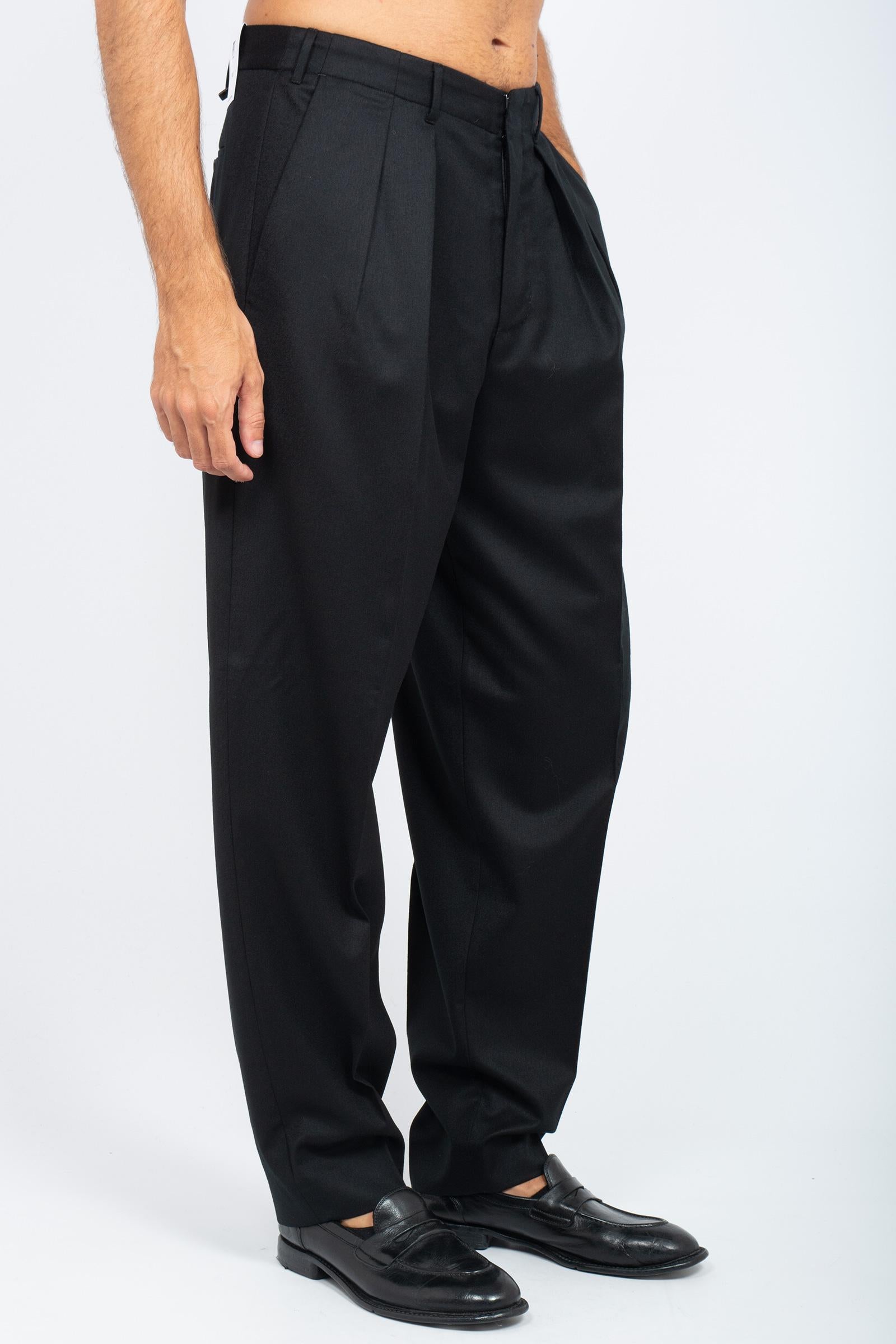pantalone in misto lana 'wide' COCOAFAFZB0FWD CM130990 PT TORINO 