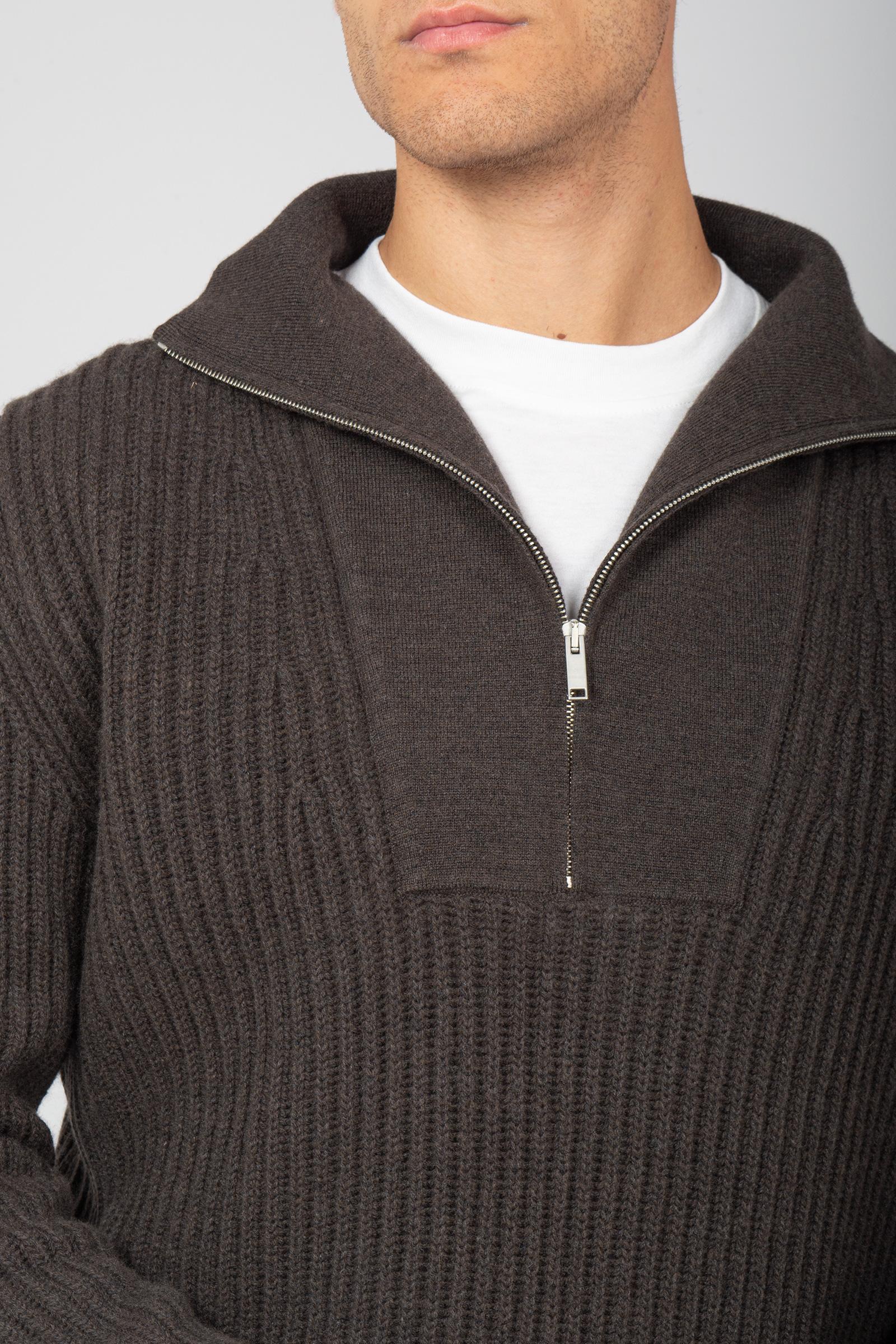 mezzo collo con zip in misto lana e cashmere TL4SPZ010ICH 44MG0190 PT TORINO 