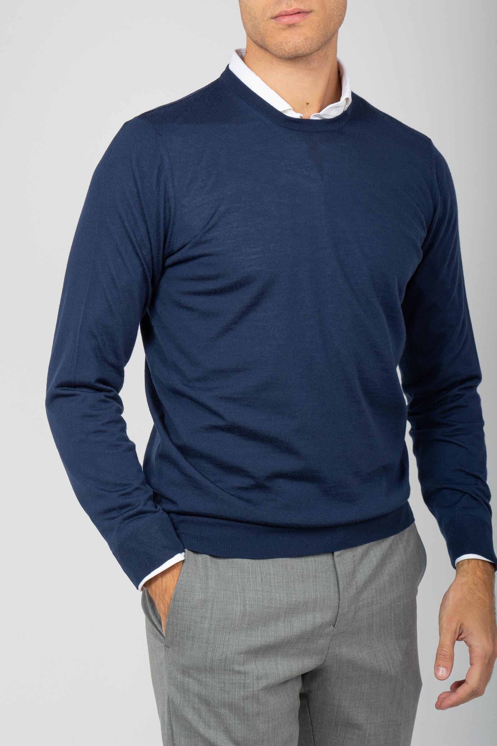 girocollo in lana merinos ultrafine D0D103 780 DRUMOHR 