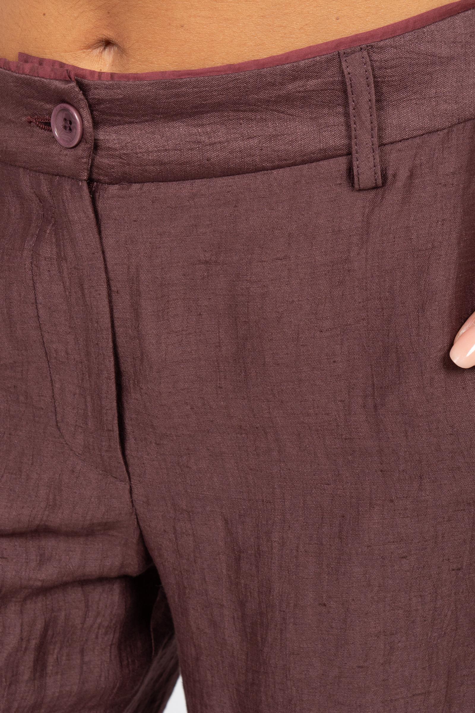 pantalone in misto lino VORT399 1369 HANAMI D'OR 