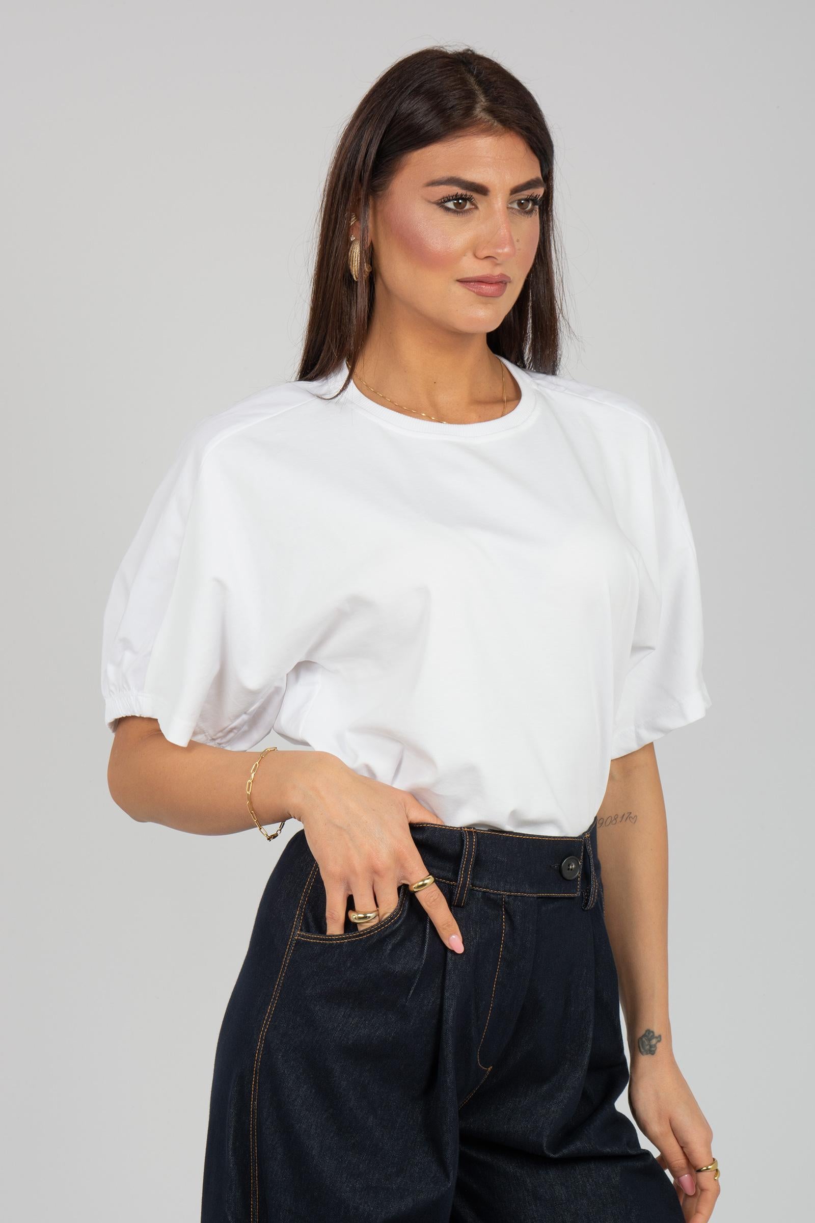 blusa in cotone 'cellula' 2616941028600 001 MM - MAX MARA 