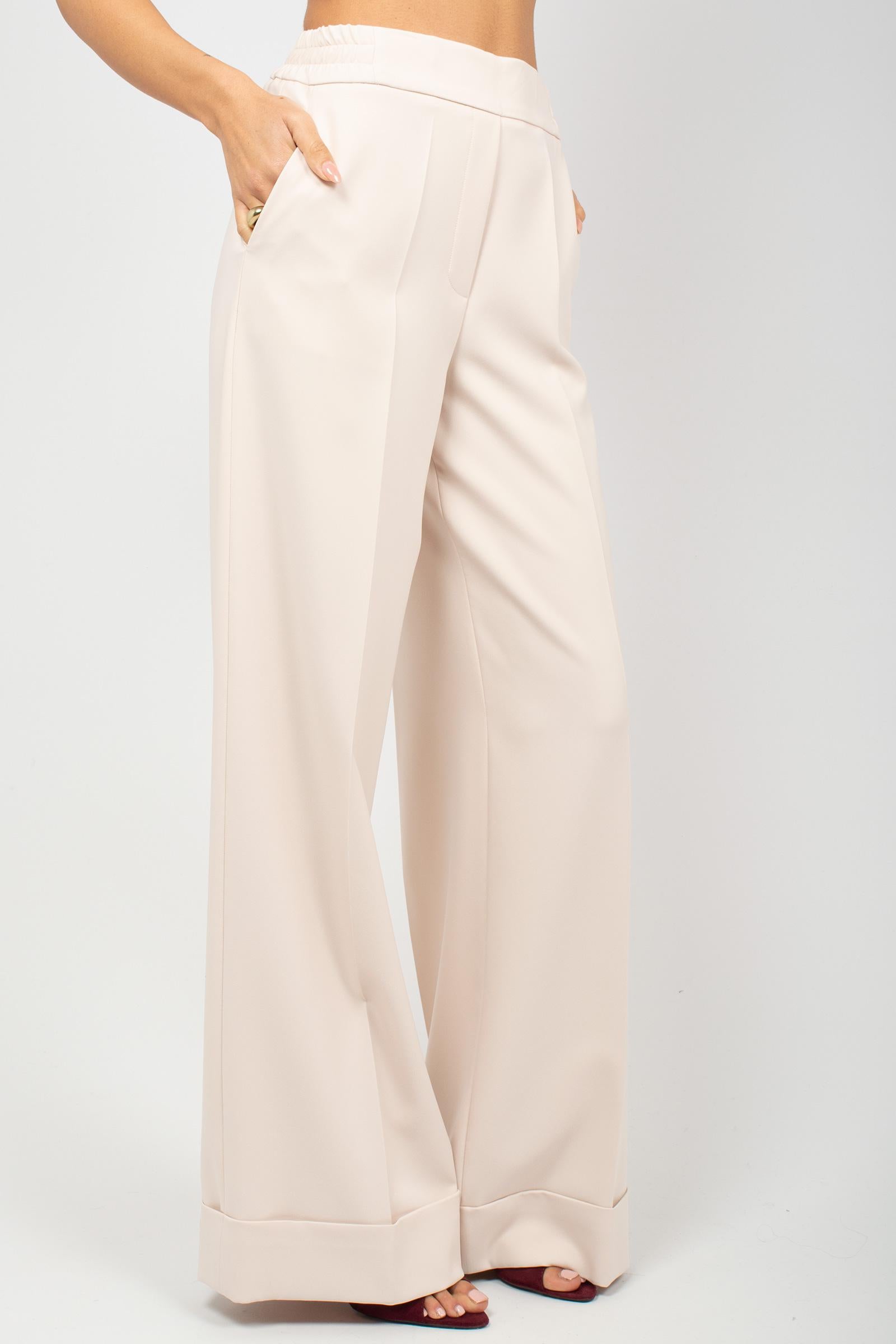 pantalone ampio in misto viscosa 61914 4 D.EXTERIOR 