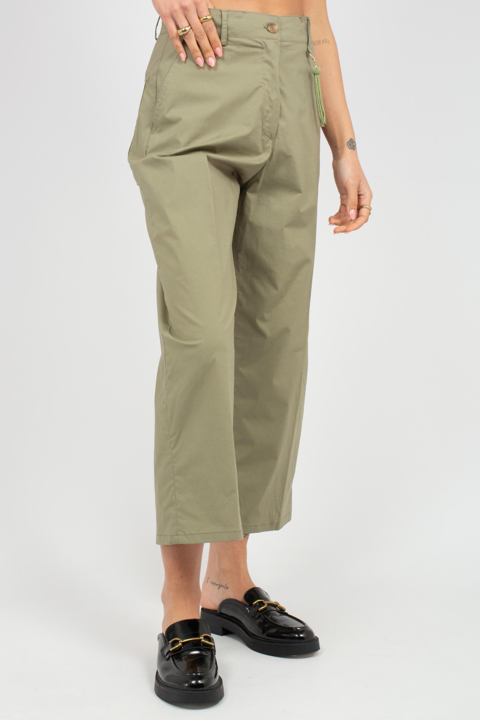 pantalone in popeline di cotone PT139920220654 073 SEVENTY 