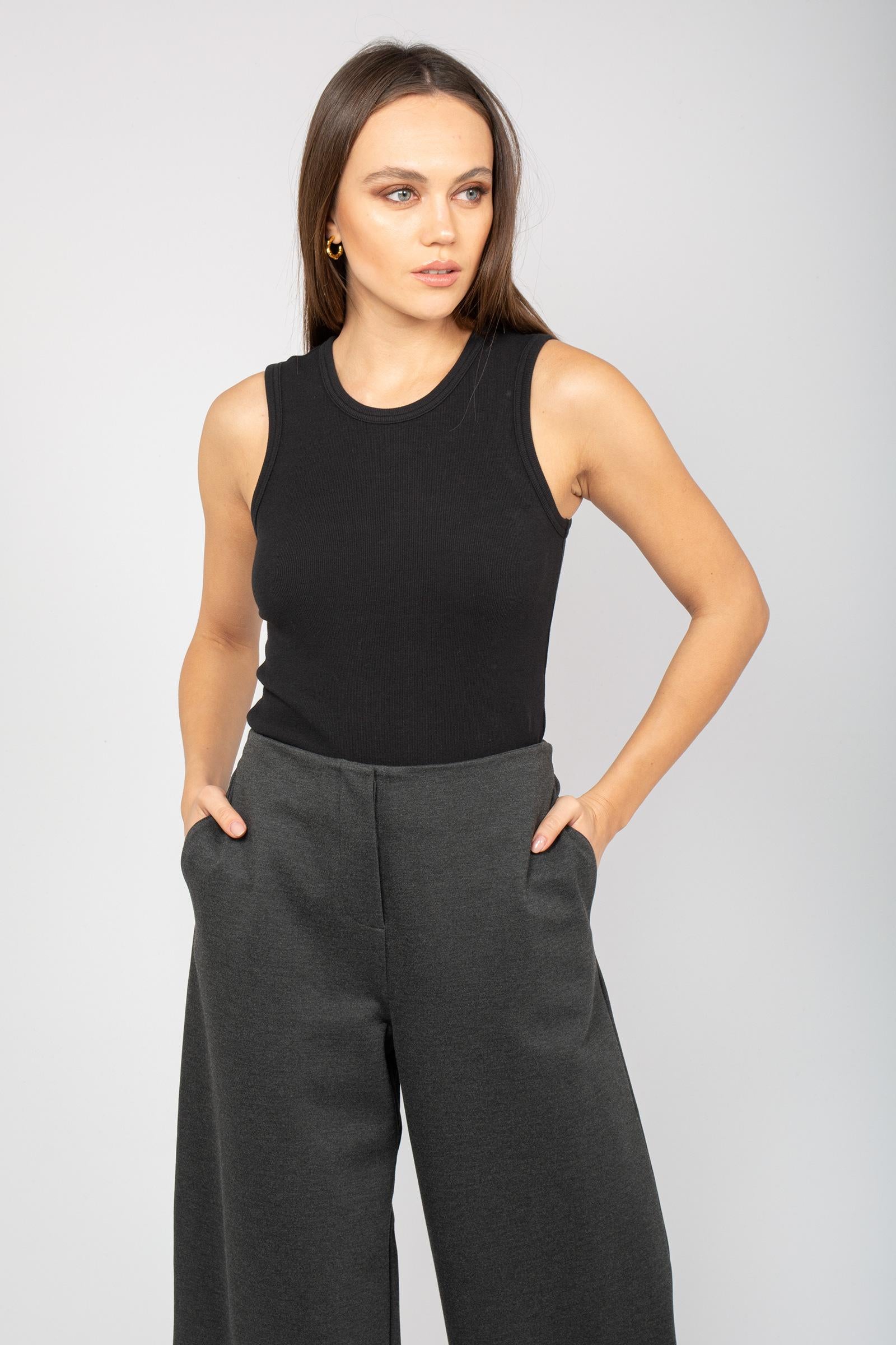 Top a costine 'tondo' 2526946017600 004 MM - MAX MARA 