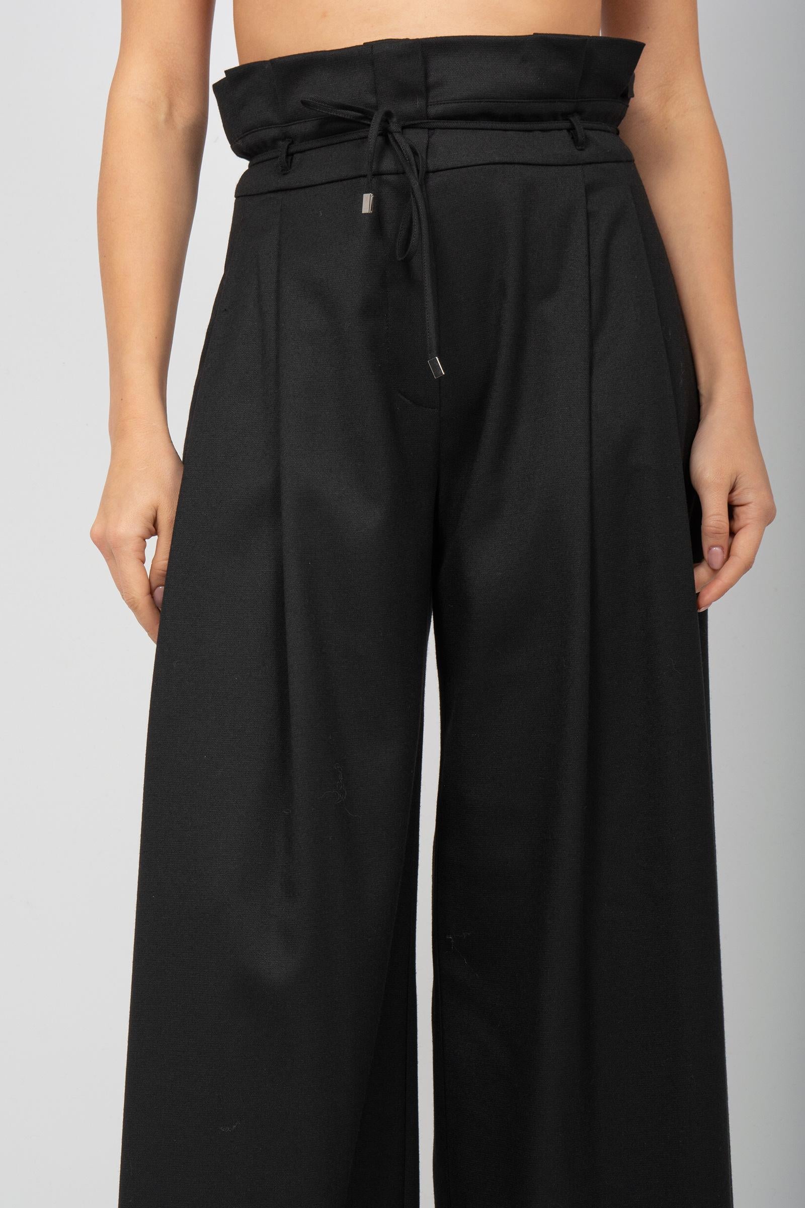 pantalone con coulisse in flanella 61761 2 D.EXTERIOR 