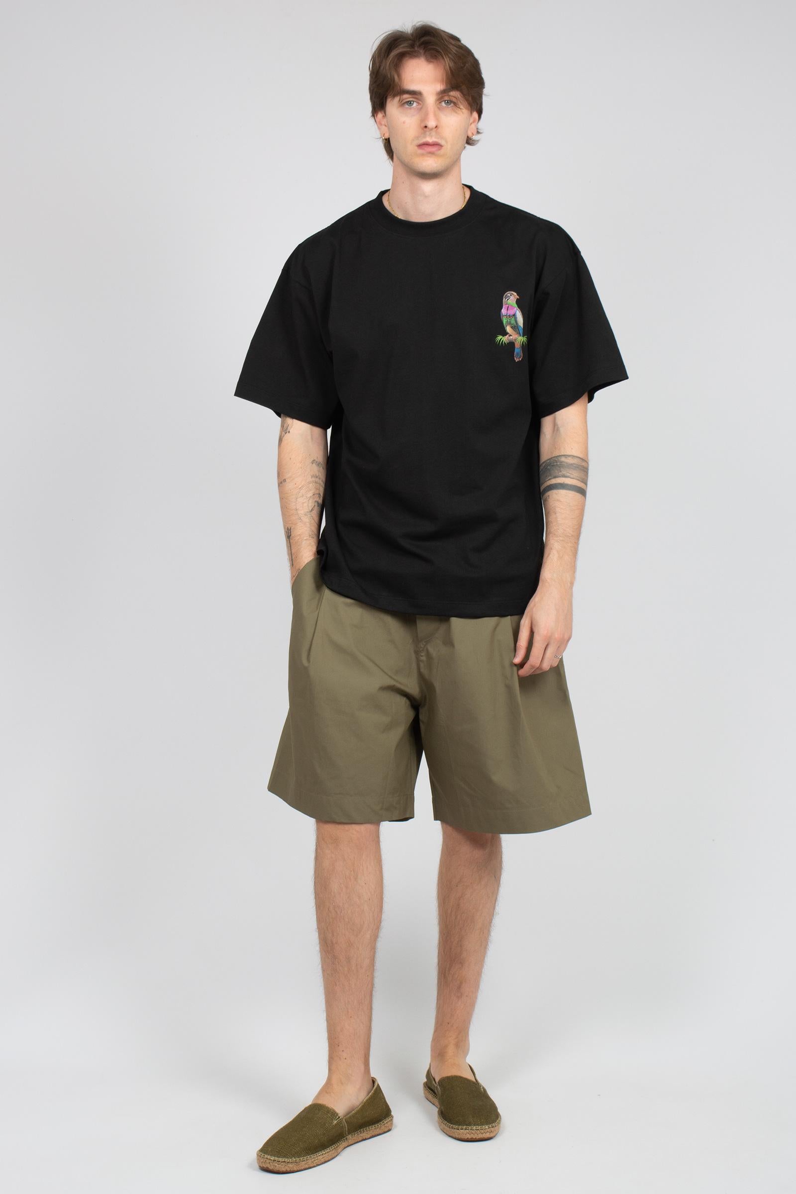 t-shirt in cotone con stampa S6PKUATH161 110 A PAPER KID 