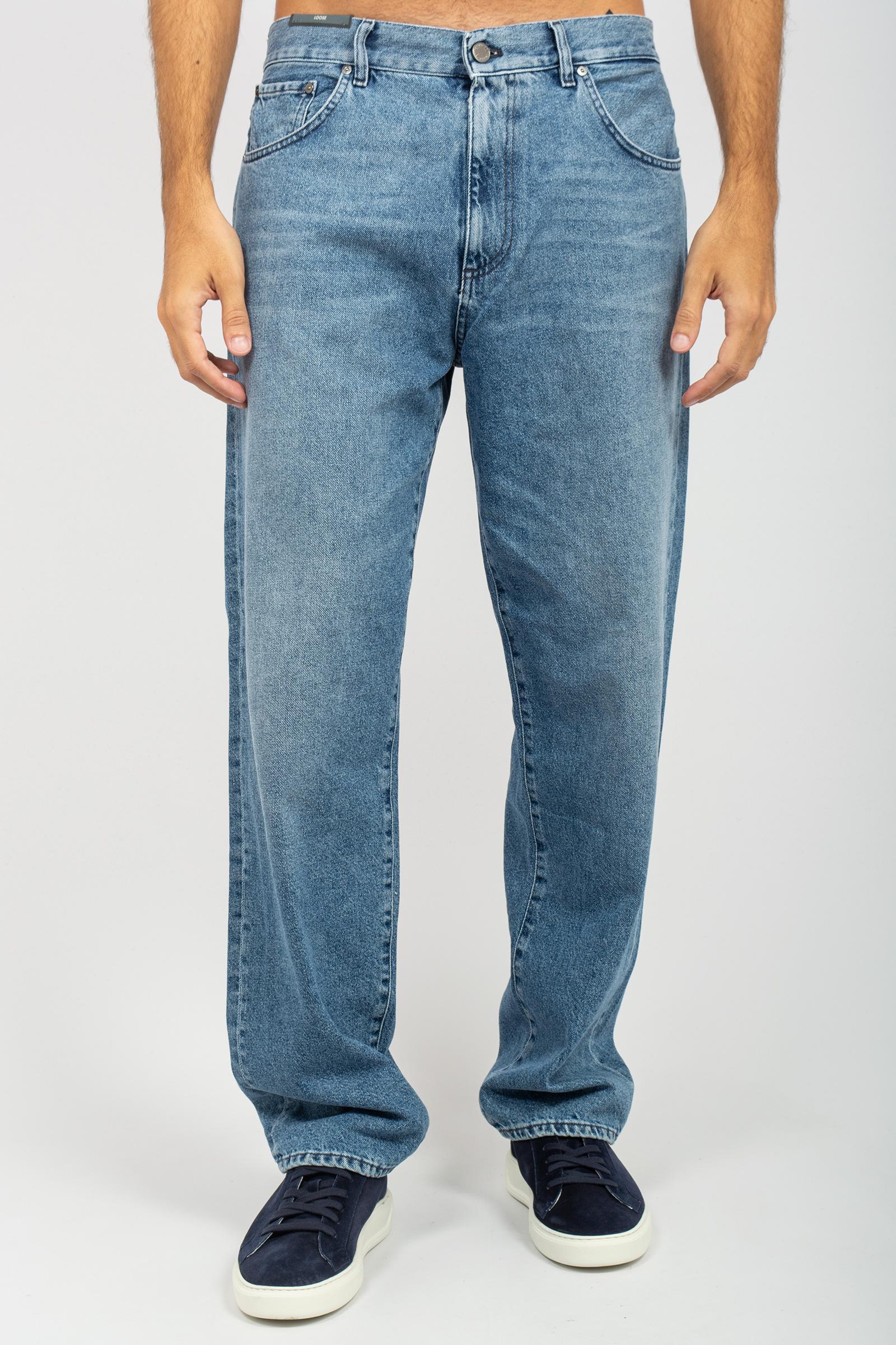 jeans oversize in misto cotone &#39;rap&#39; C5AP05Z0 AW0270ML55 PT TORINO DENIM 