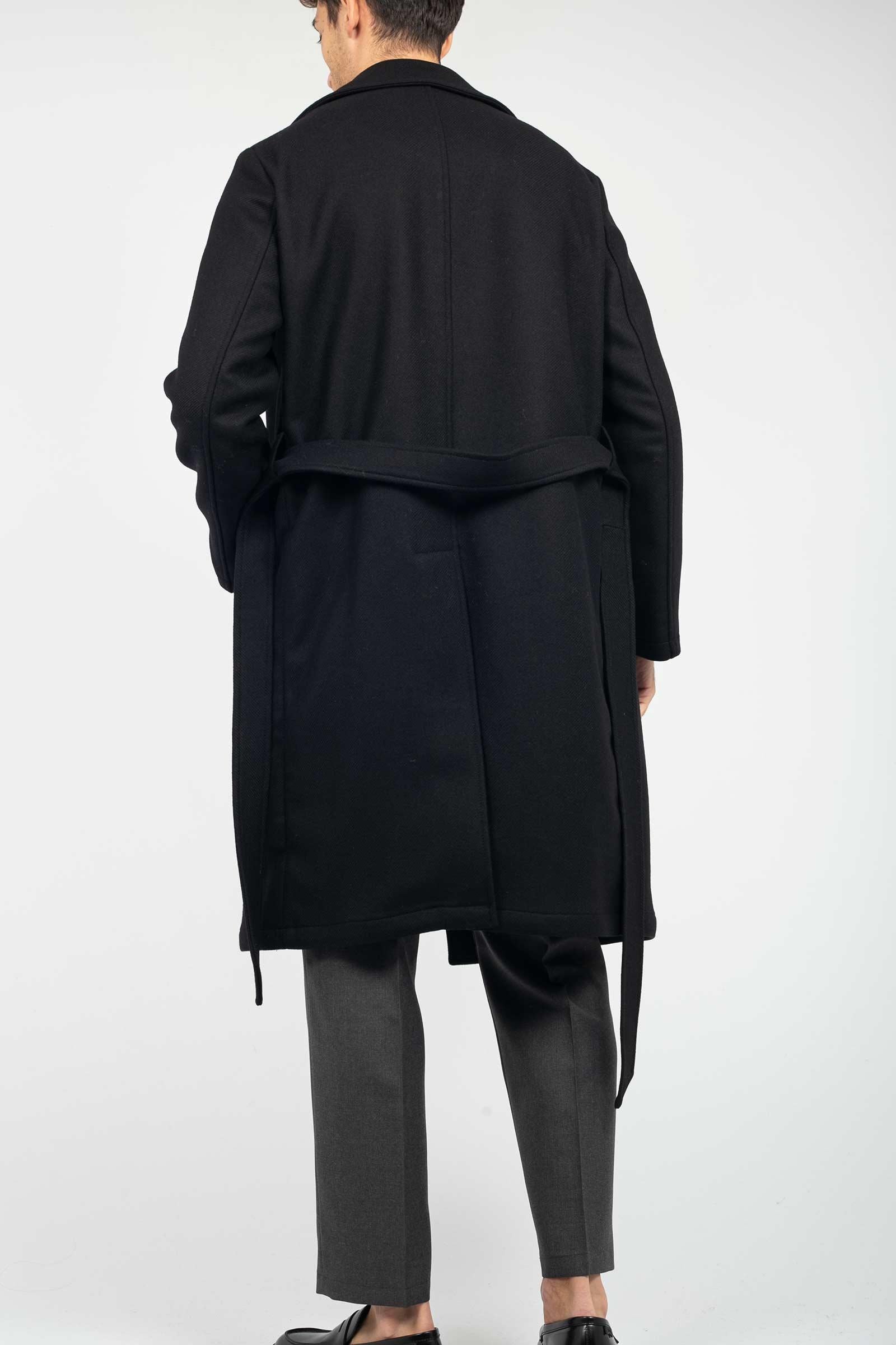 cappotto doppio petto over in panno di lana A4PORTOC200 3 BRERAS 