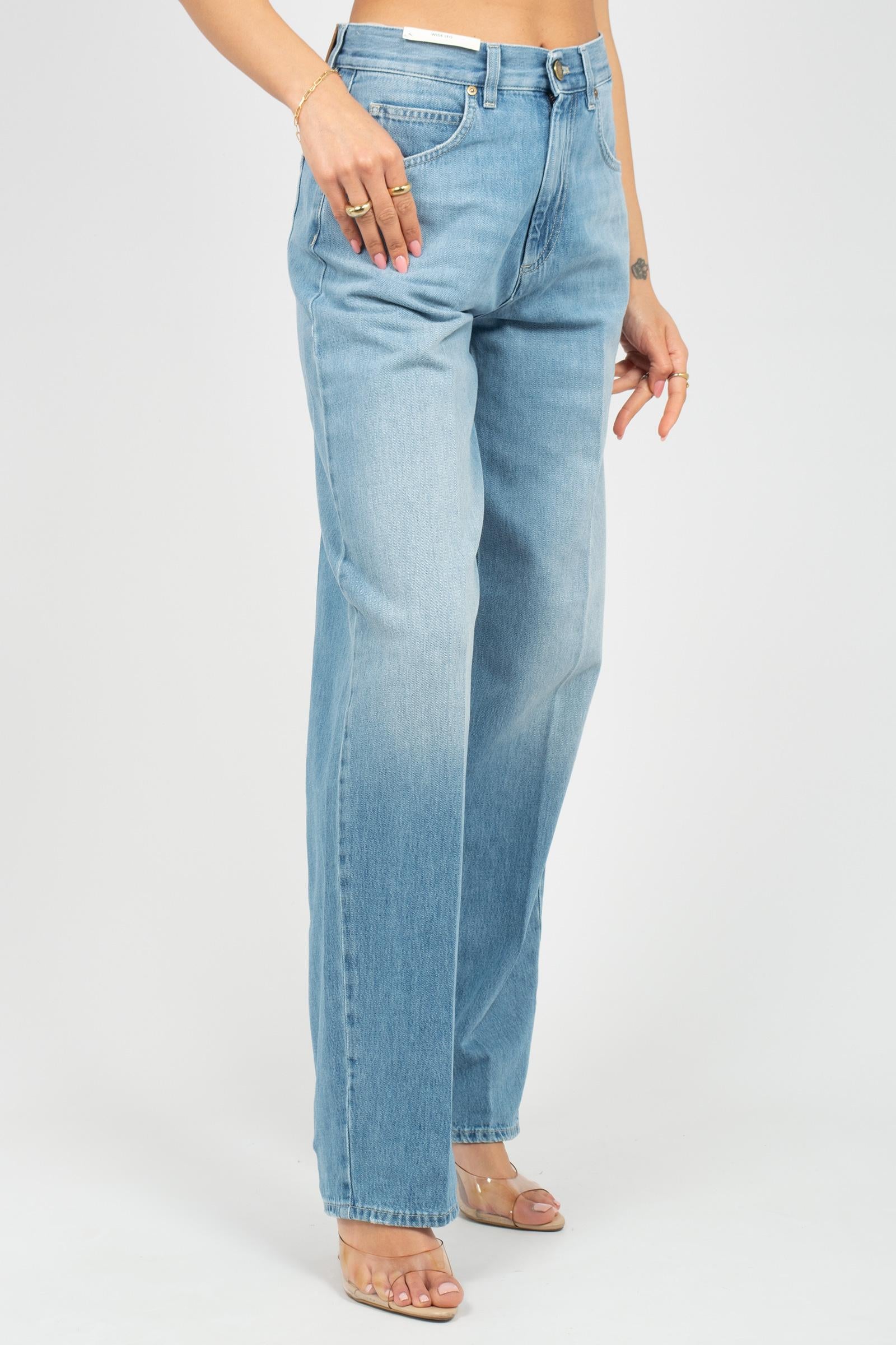 jeans in cotone 'megan fit' C1VPMGZ0 CA5640ML38 PT TORINO DENIM 