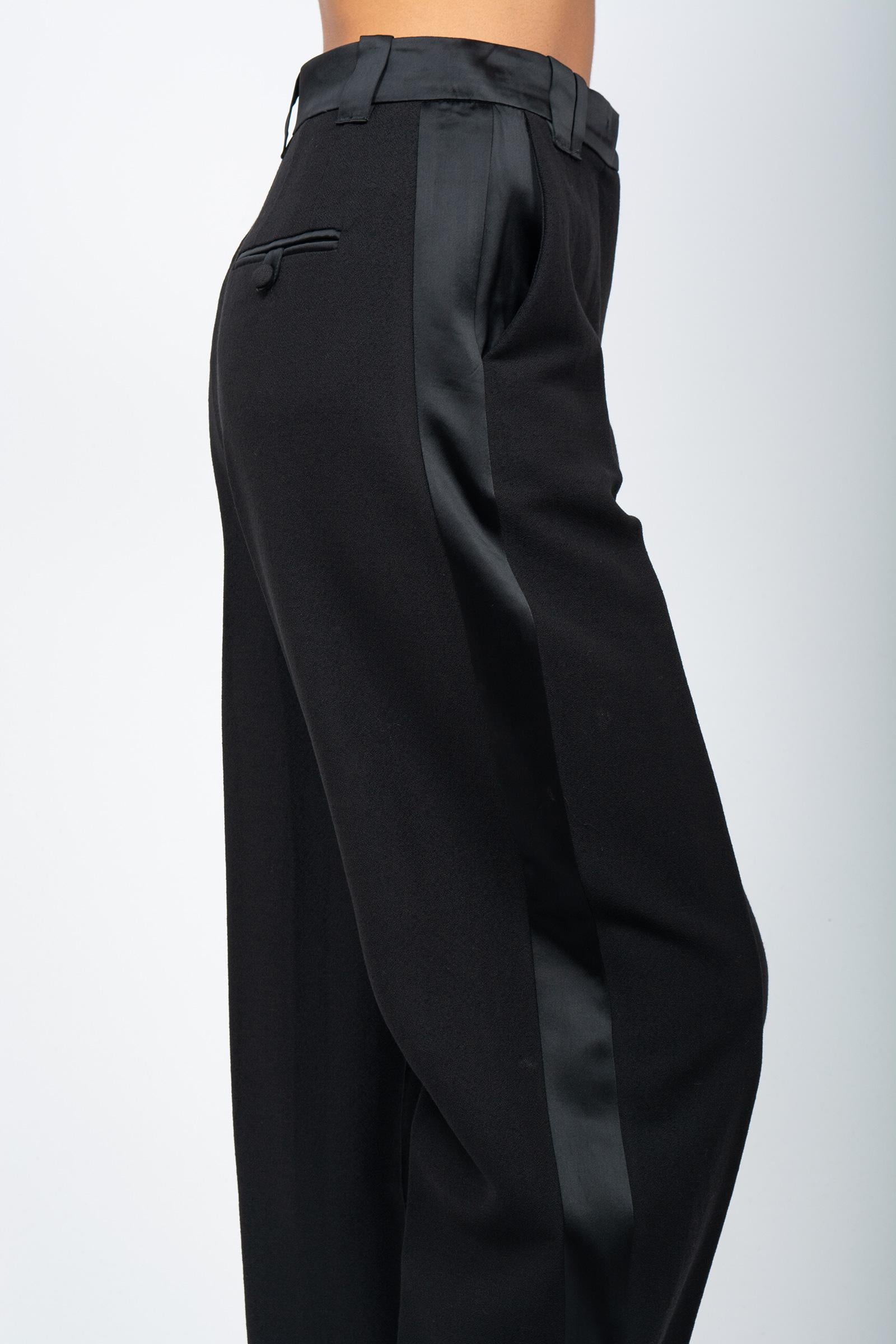 pantalone tuxedo in crepe 'smoking' SMOKING 002 STELLA MAXWELL X MARELLA 
