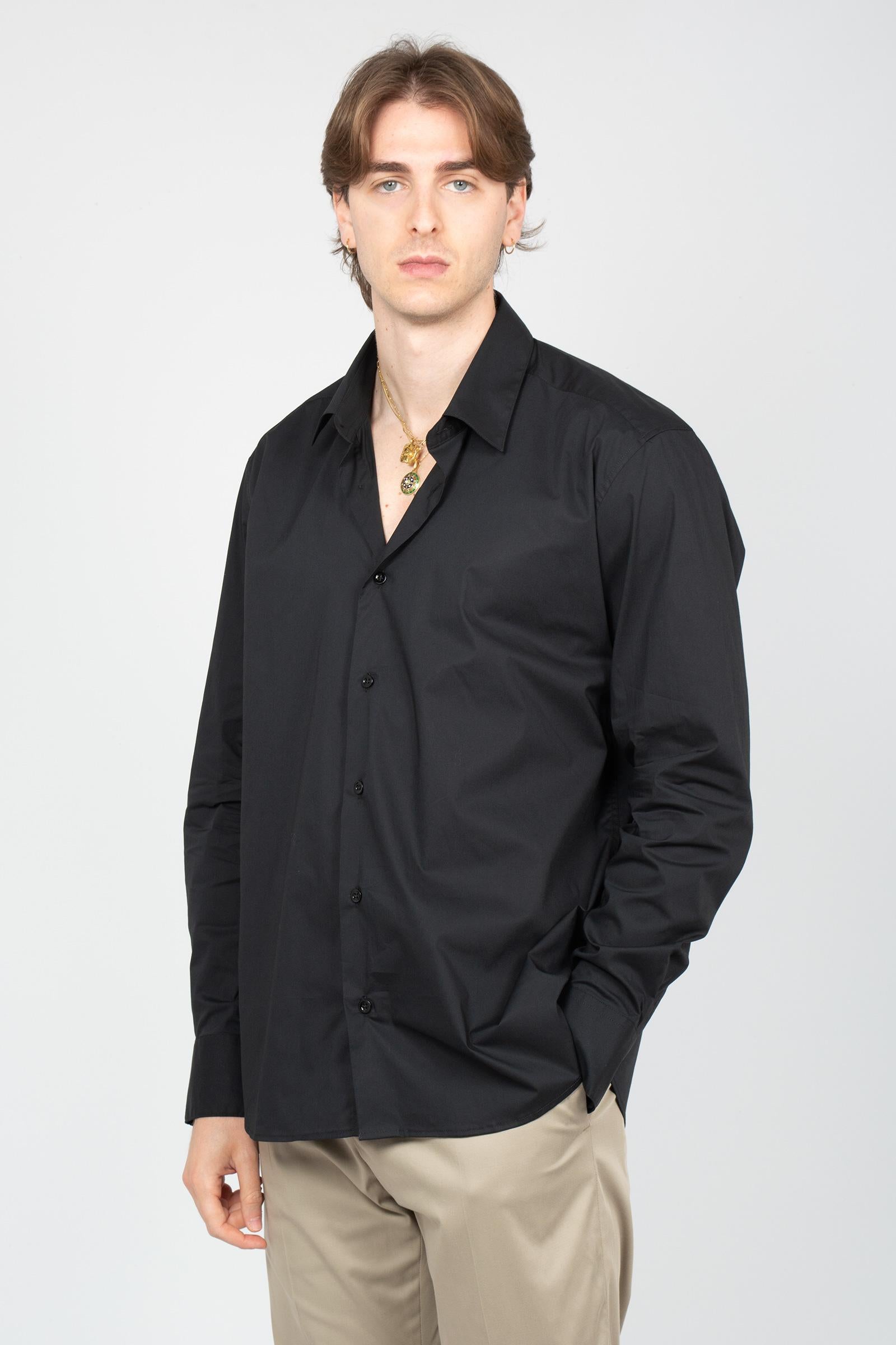 camicia oversize con bottoni in madreperla TL6SIT050RBO 03CB0990 PT TORINO 