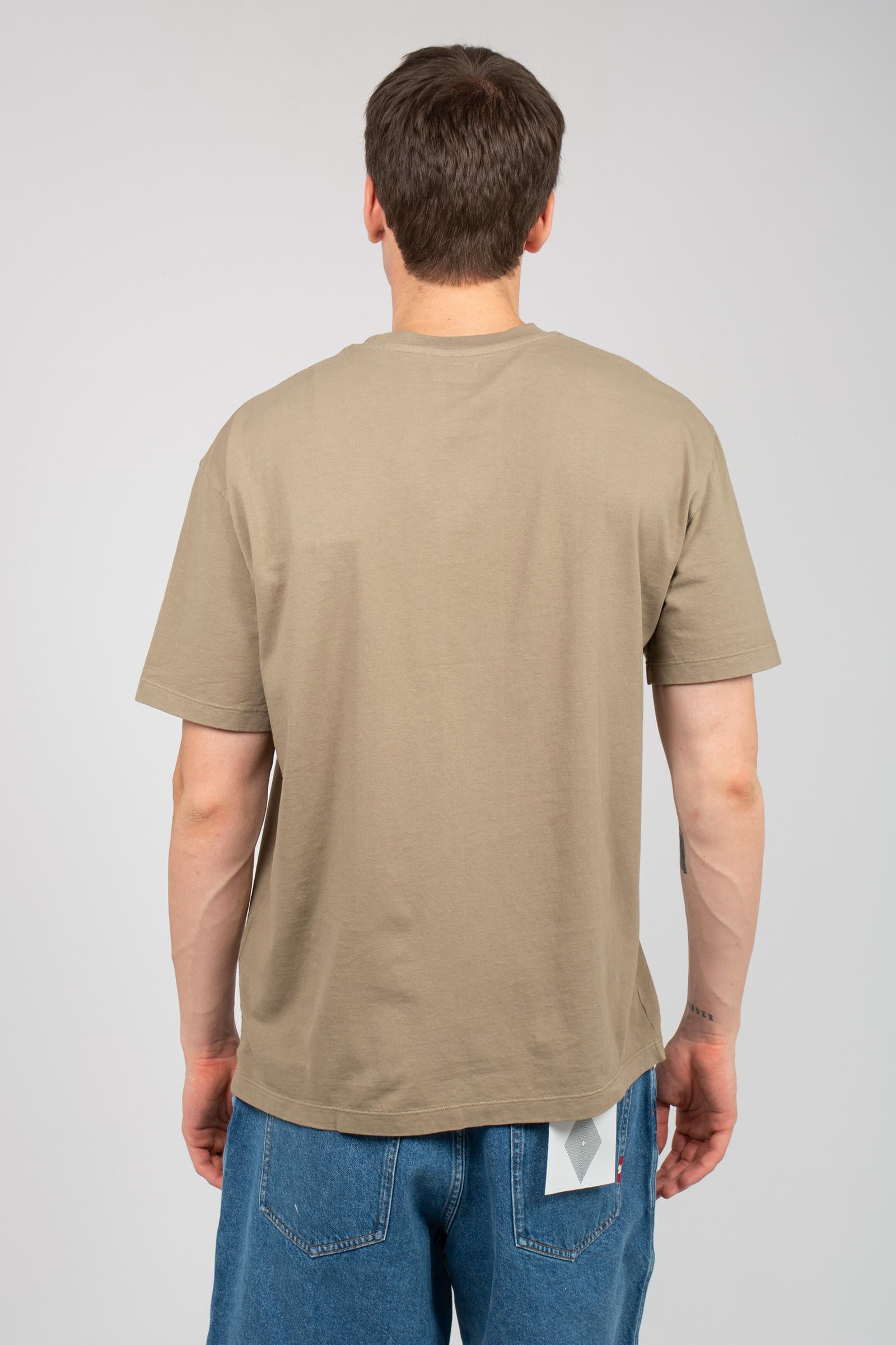 t-shirt unisex con micrologo AMX035CR570569 C0647 AMISH 
