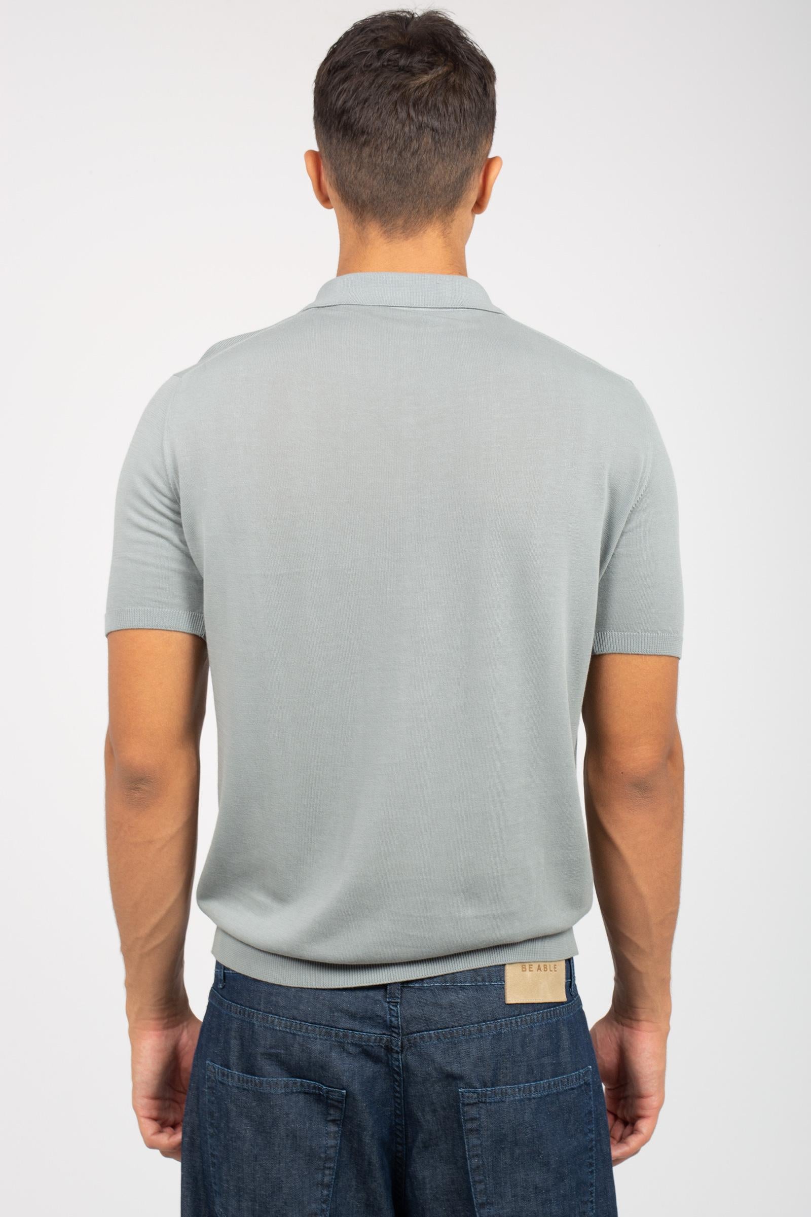 polo in filo di cotone RB10024 18 ROBERTO COLLINA 