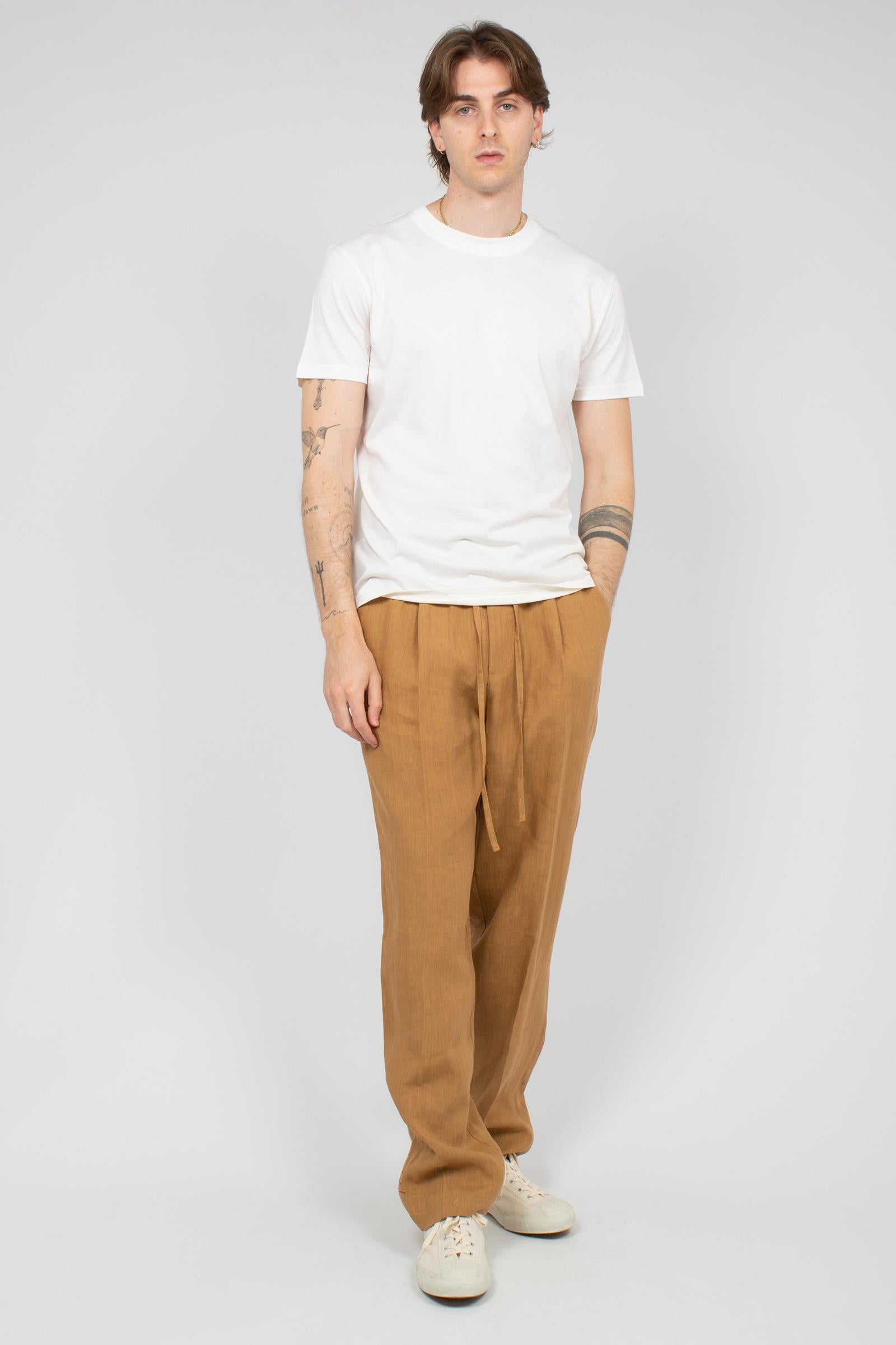 t-shirt in cotone e seta TL5STM050LEL 01CD0010 PT TORINO 