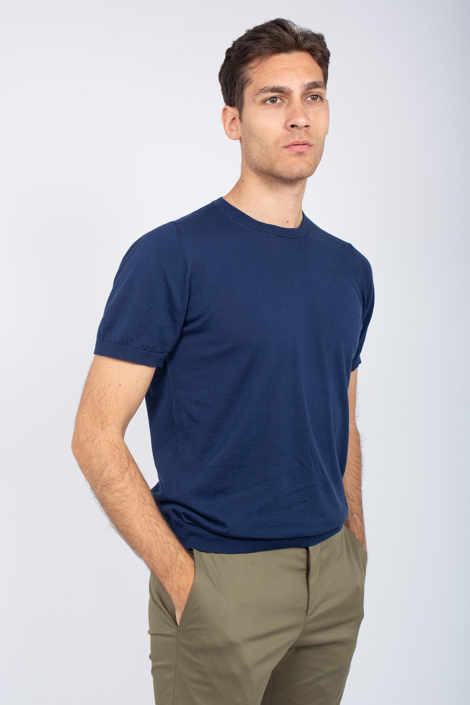 t-shirt girocollo unito D0GN100 770 DRUMOHR 